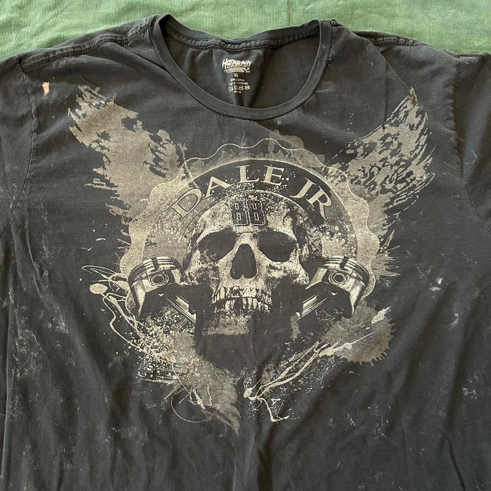 NASCAR Rare y2k nascar acid wash tee Size US XL / EU 56 / 4 - 2 Thumbnail