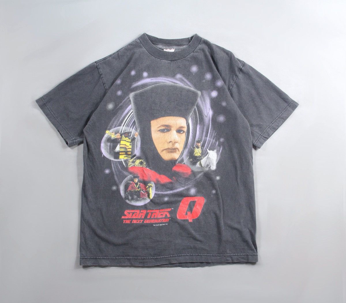 Vintage STAR TREK 1994 RARE Vintage Movie Ban T Shirt Tee Grey L Size US L / EU 52-54 / 3 - 1 Thumbnail