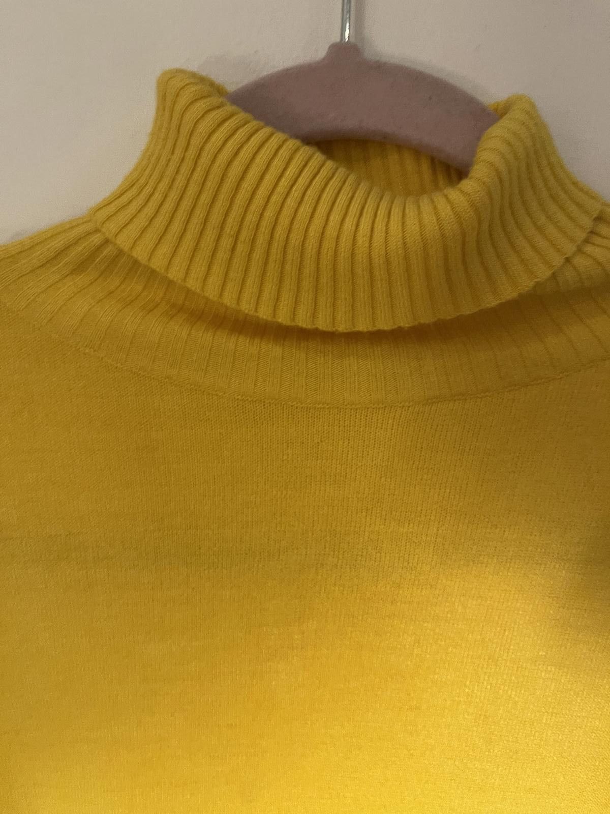 Designer Ananas Cute yellow turtleneck Size L / US 10 / IT 46 - 3 Thumbnail