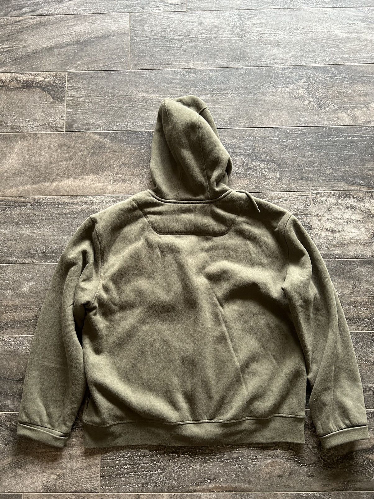 Vintage ZIp Up Vintage Kanye West Yeezy Style Olive Fleece Sweater Size US XXL / EU 58 / 5 - 2 Thumbnail