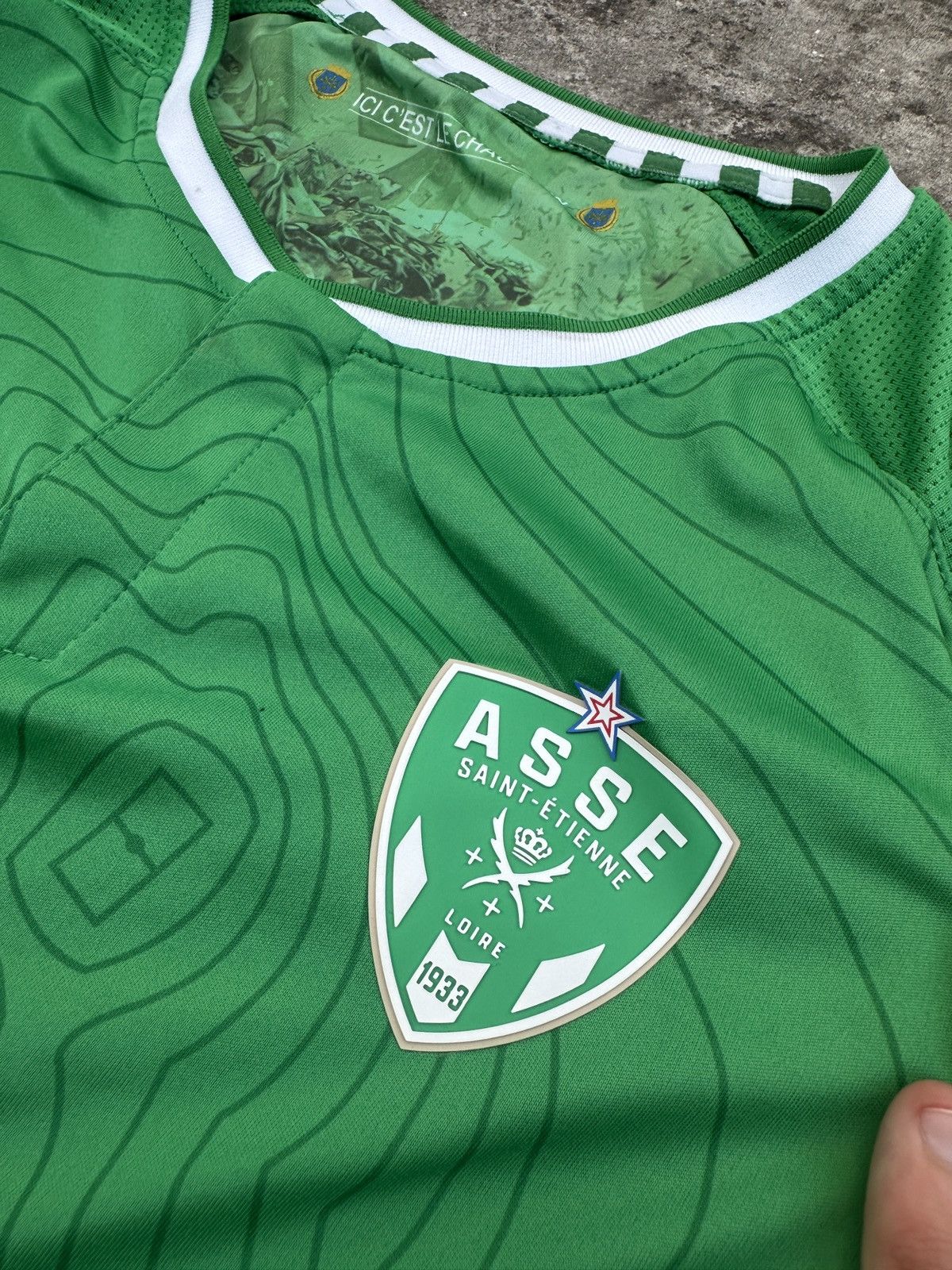 Hummel ASSE Saint-Etienne Hummel Soccer Jersey Streetwear Rare M Size US M / EU 48-50 / 2 - 3 Thumbnail