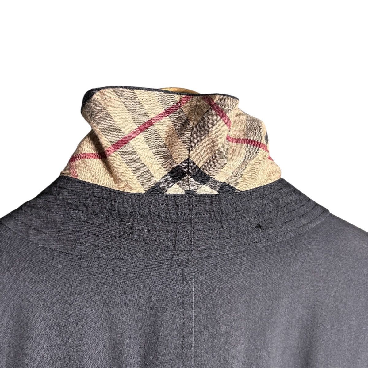 Burberry Burberry Nova Check Black Coat Size US L / EU 52-54 / 3 - 4 Thumbnail