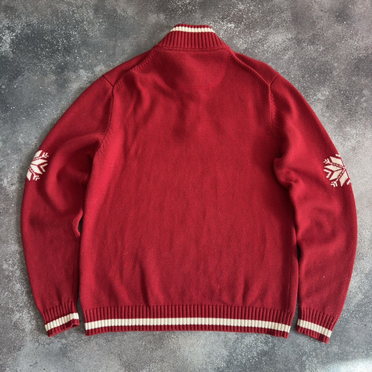 20471120 × Vintage Snow Polo Cup Vintage Knit Sweater (Ralph Lauren style) Size US M / EU 48-50 / 2 - 8 Thumbnail