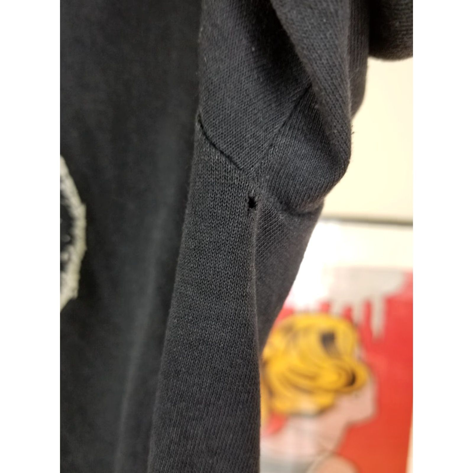 Vintage VINTAGE 90's I'M ABOUT TO DEVELOP AN ATTITUDE SINGLE STITCH THIN BLACK T-SHIRT M Shirt Mens Black Cotton T-Shirt Size US M / EU 48-50 / 2 - 6 Thumbnail