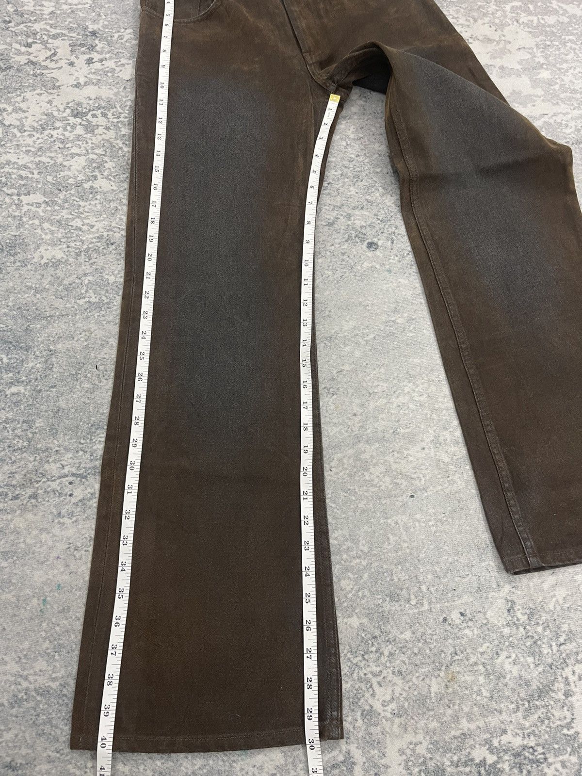 FCUK FCUK Flared Denim Pants Size US 28 / EU 44 - 17 Thumbnail