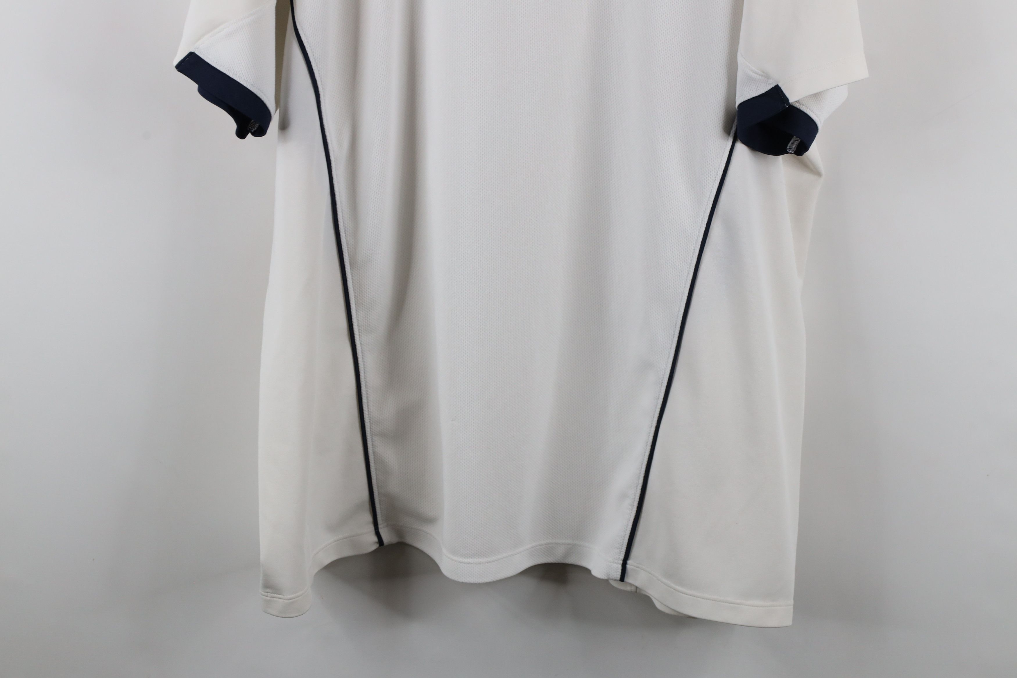 Under Armour × Vintage Under Armour University of Toledo Football Polo Shirt White Size US XXL / EU 58 / 5 - 13 Thumbnail