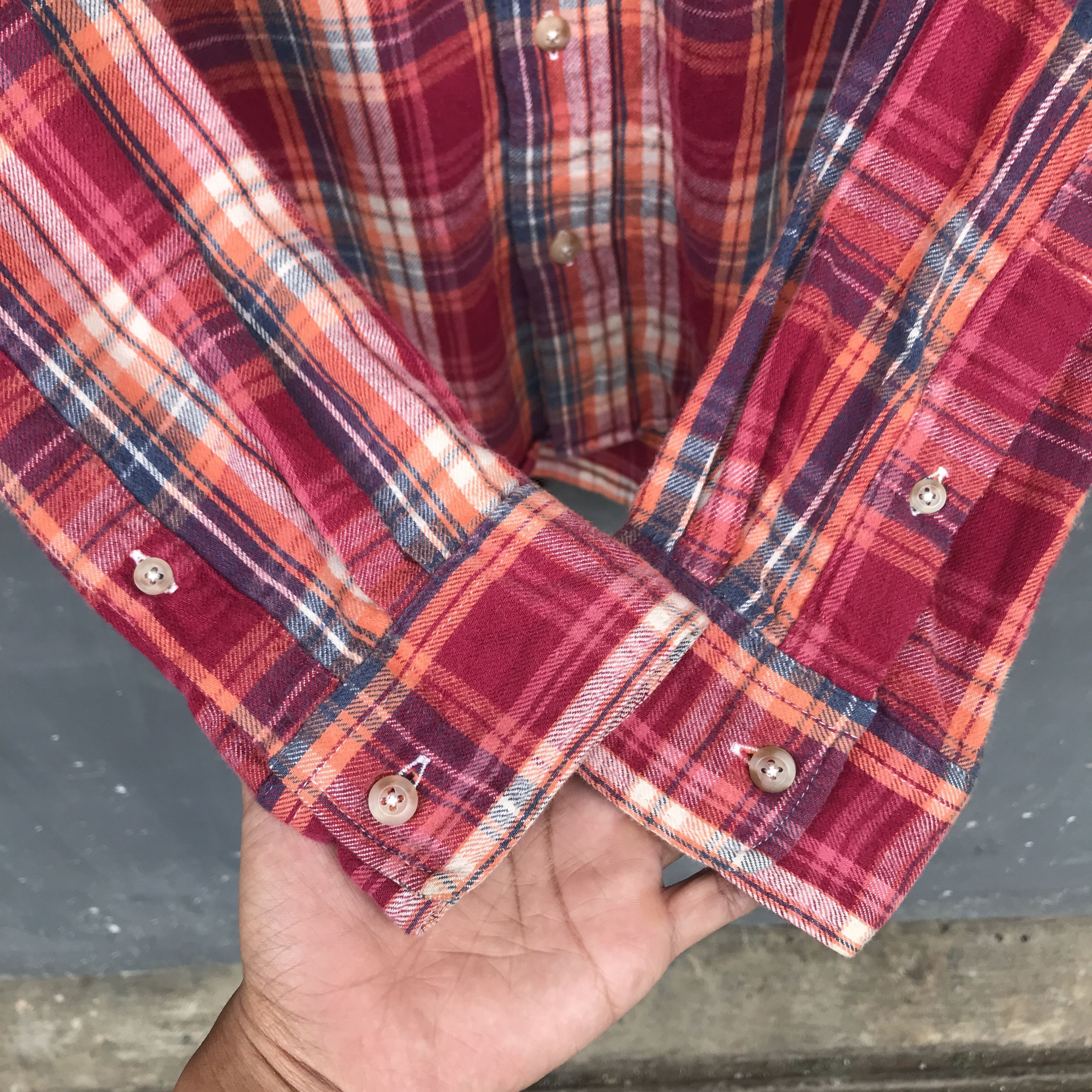 Kansai Yamamoto Kansai Yamamoto Jeans Flannel Red Size US L / EU 52-54 / 3 - 4 Thumbnail
