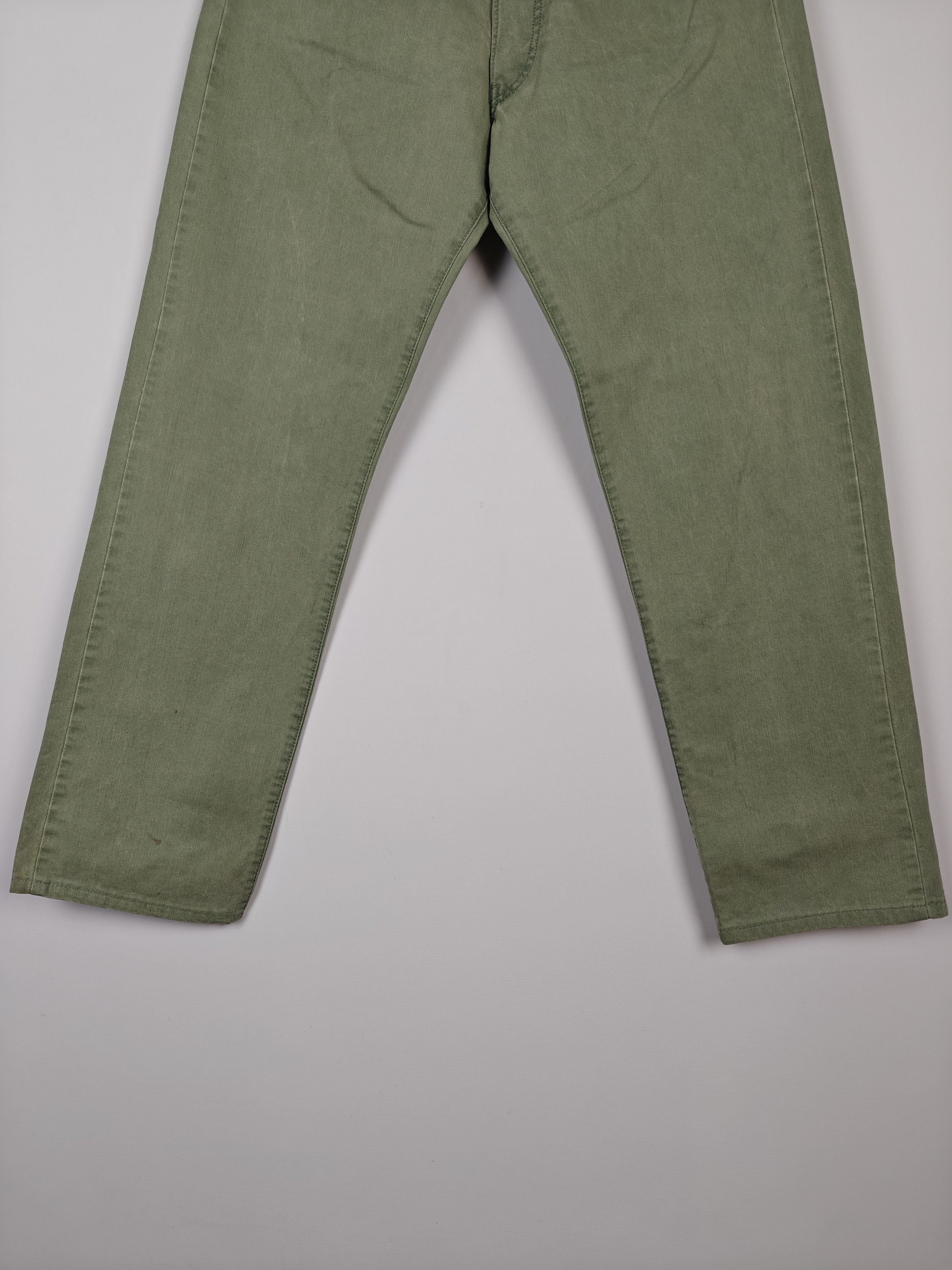 Armani Armani Denim Jeans VTG Pants Green size 33x32 Size US 33 - 4 Thumbnail