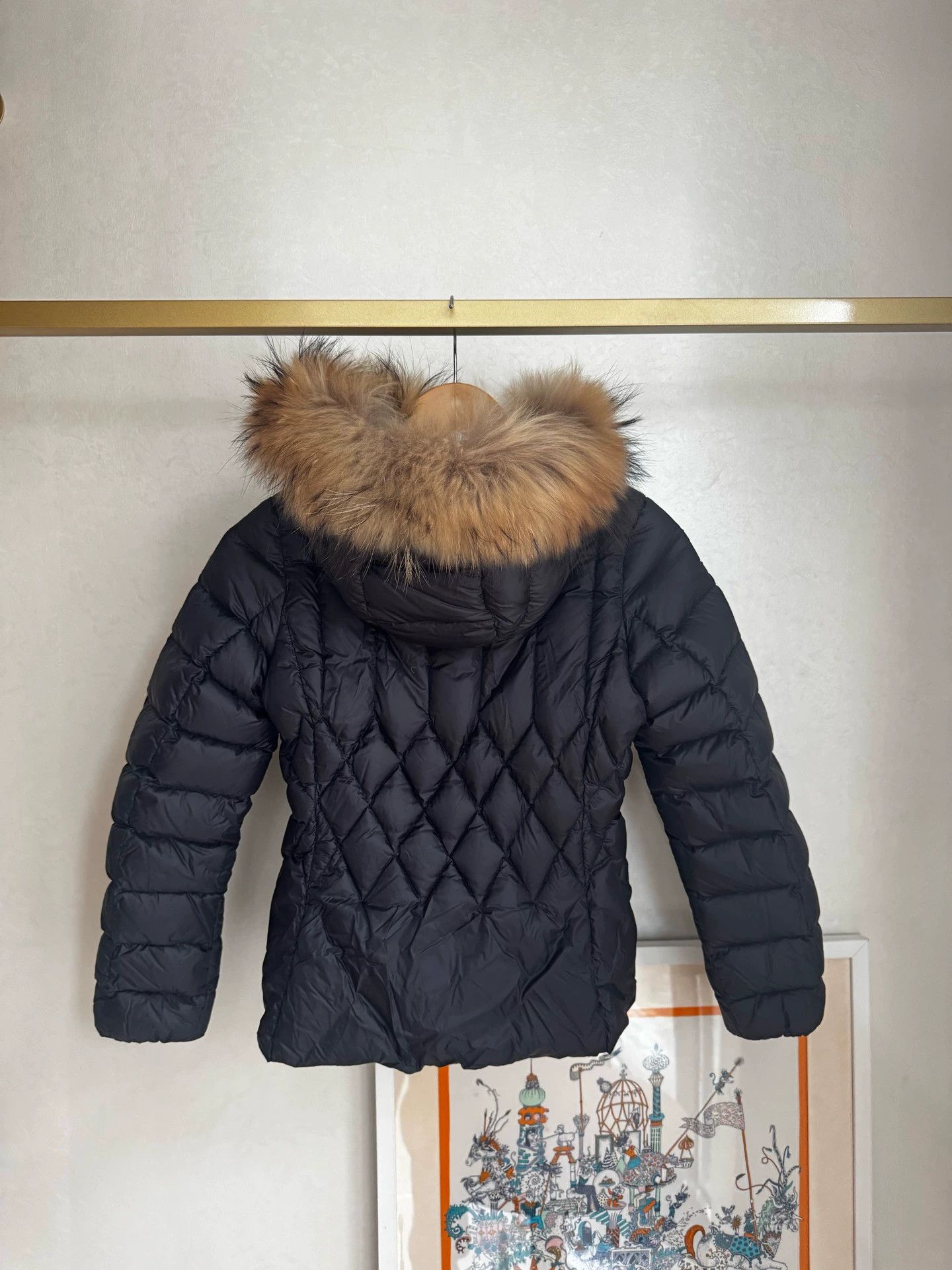 Moncler Moncler Quilted Black Down Jacket 12Y Size XXS / US 00 / IT 34 - 2 Thumbnail