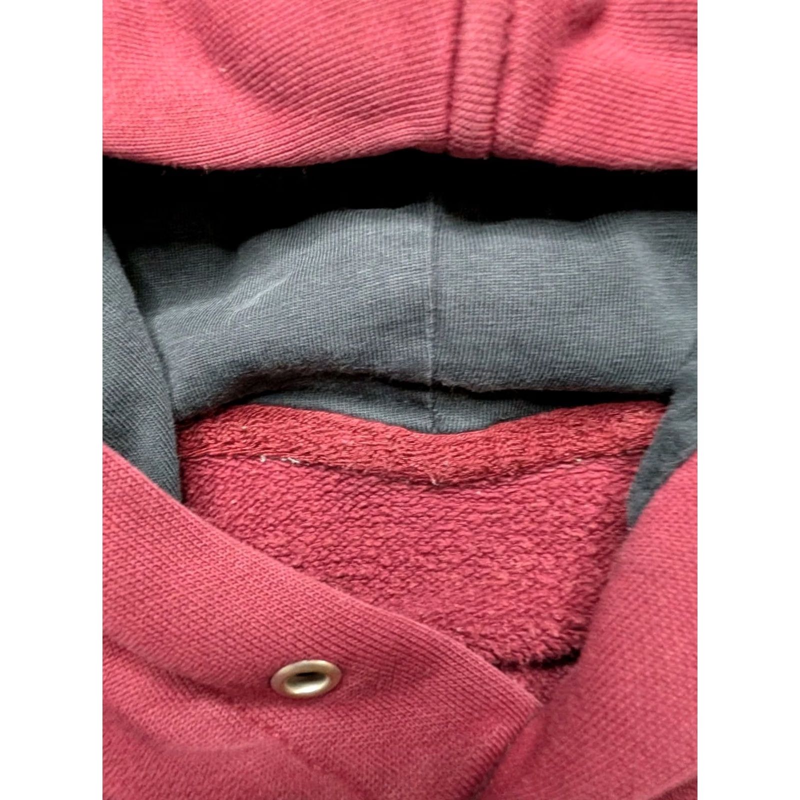 Nike VINTAGE Nike Hoodie Mens M Burgundy Y2K Essential Sportswear Size Excellent Condition Size US M / EU 48-50 / 2 - 2 Thumbnail
