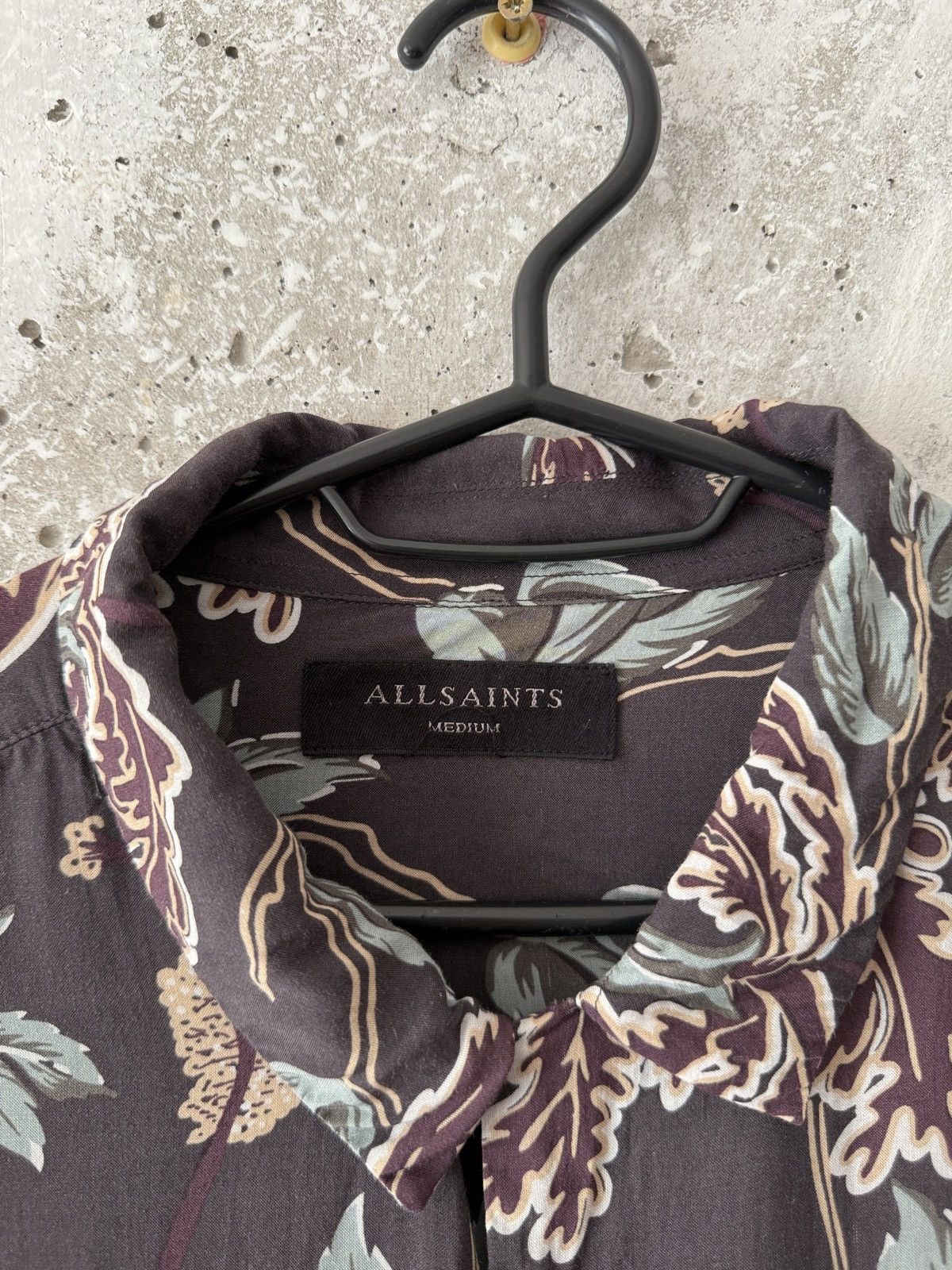 Allsaints Allsaints Peoria Floral Viscose Long Sleeve T-Shirt Size M Size US M / EU 48-50 / 2 - 6 Thumbnail