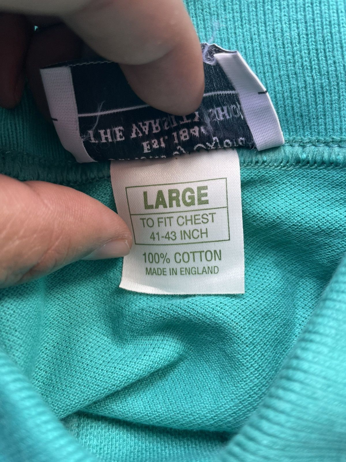 Oxxford Clothes Vintage Oxford University Polo Tshirt Size US L / EU 52-54 / 3 - 10 Thumbnail