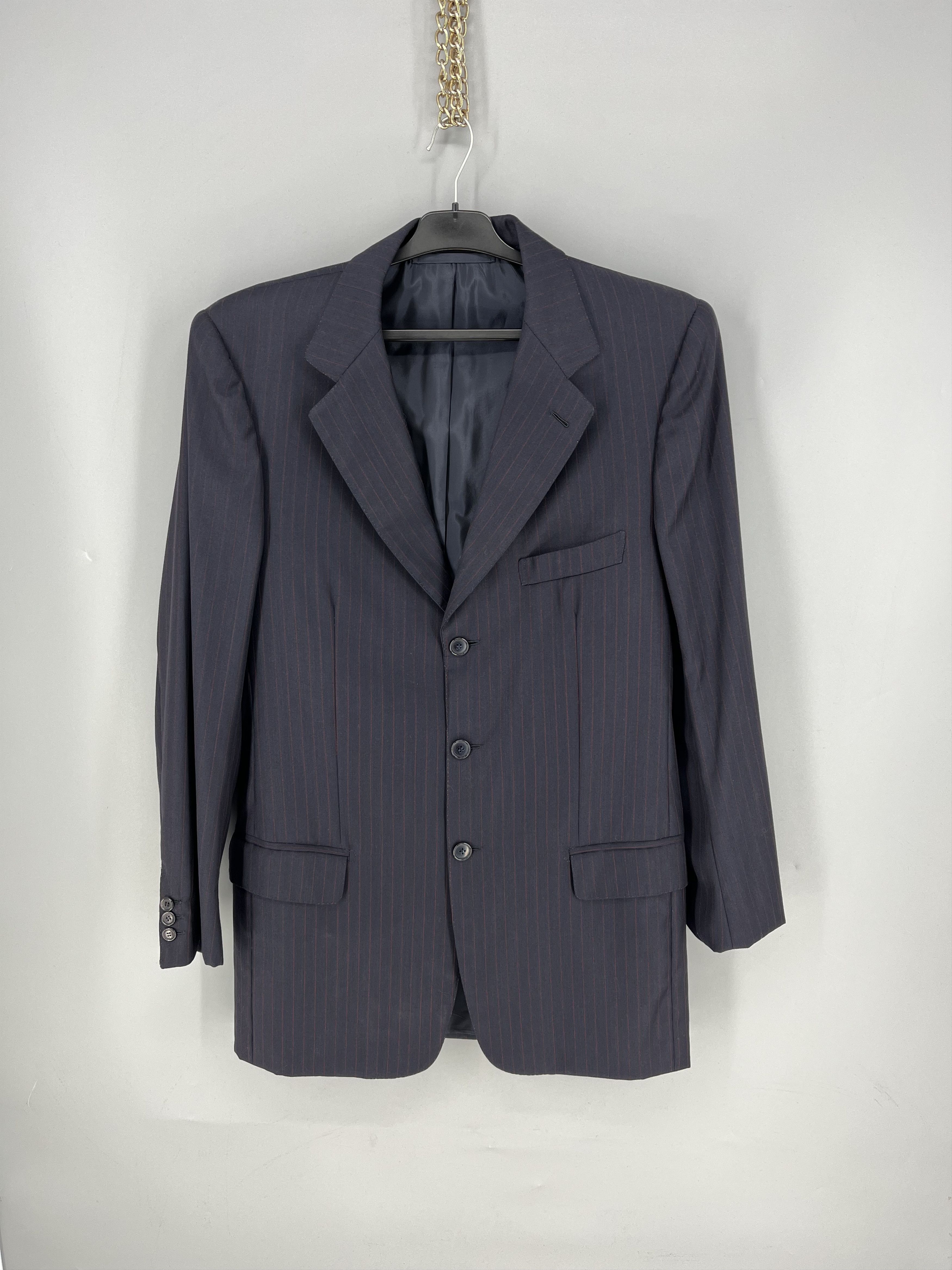 Salvatore Santoro Vintage Salvatore Santoro Men Shearling Blazer Size 46S - 1 Thumbnail