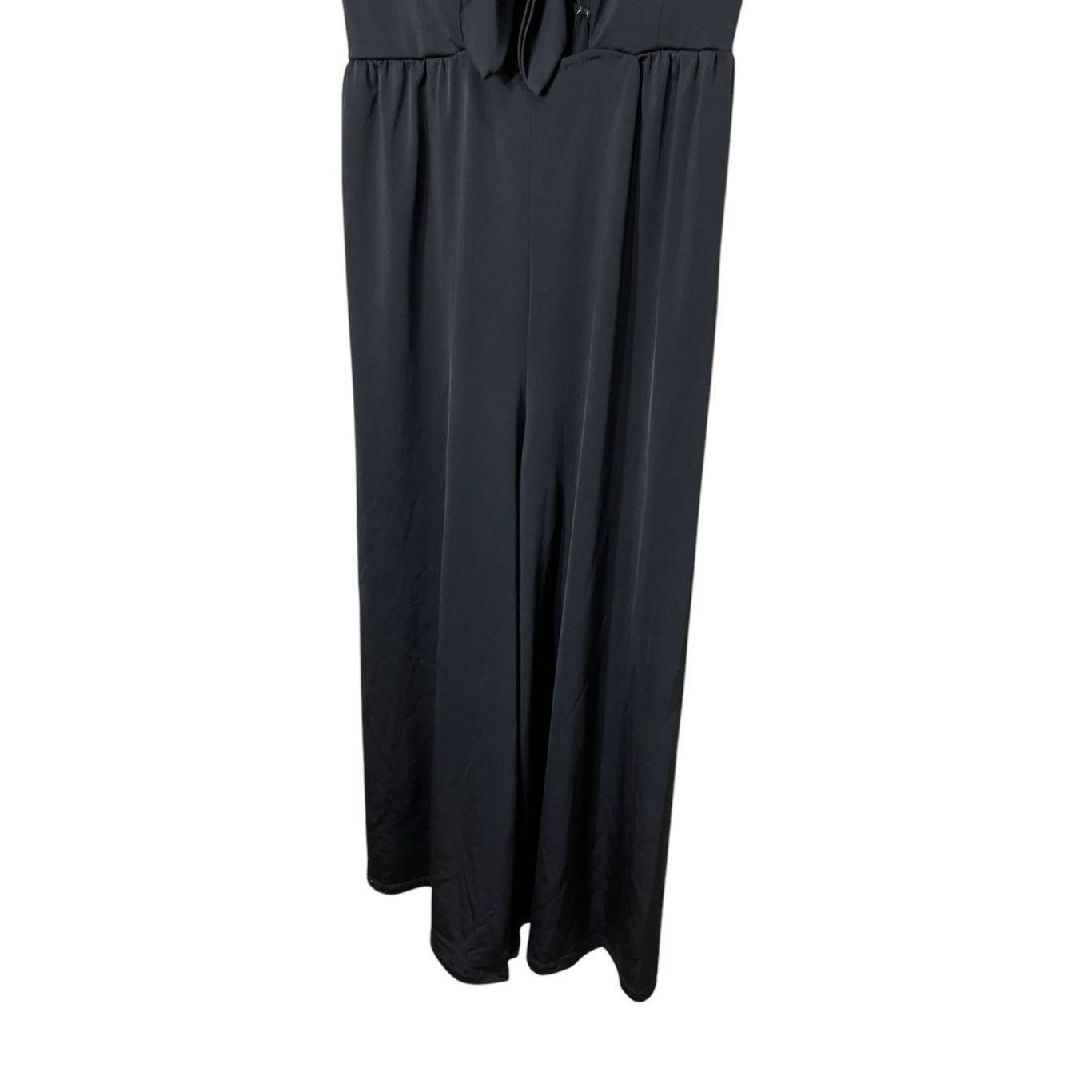 Other Charlotte Russe Y2K Black Wide Leg Jumpsuit Size XS Size US 26 / EU 42 - 3 Thumbnail