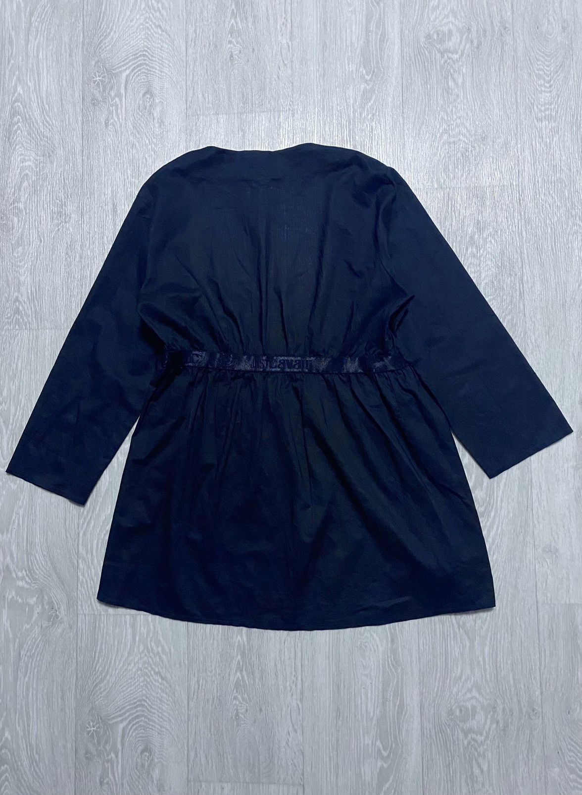 Just Cavalli Just Cavalli Beachwear Black Top Blouse Cape Beach Robe Size M / US 6-8 / IT 42-44 - 6 Thumbnail