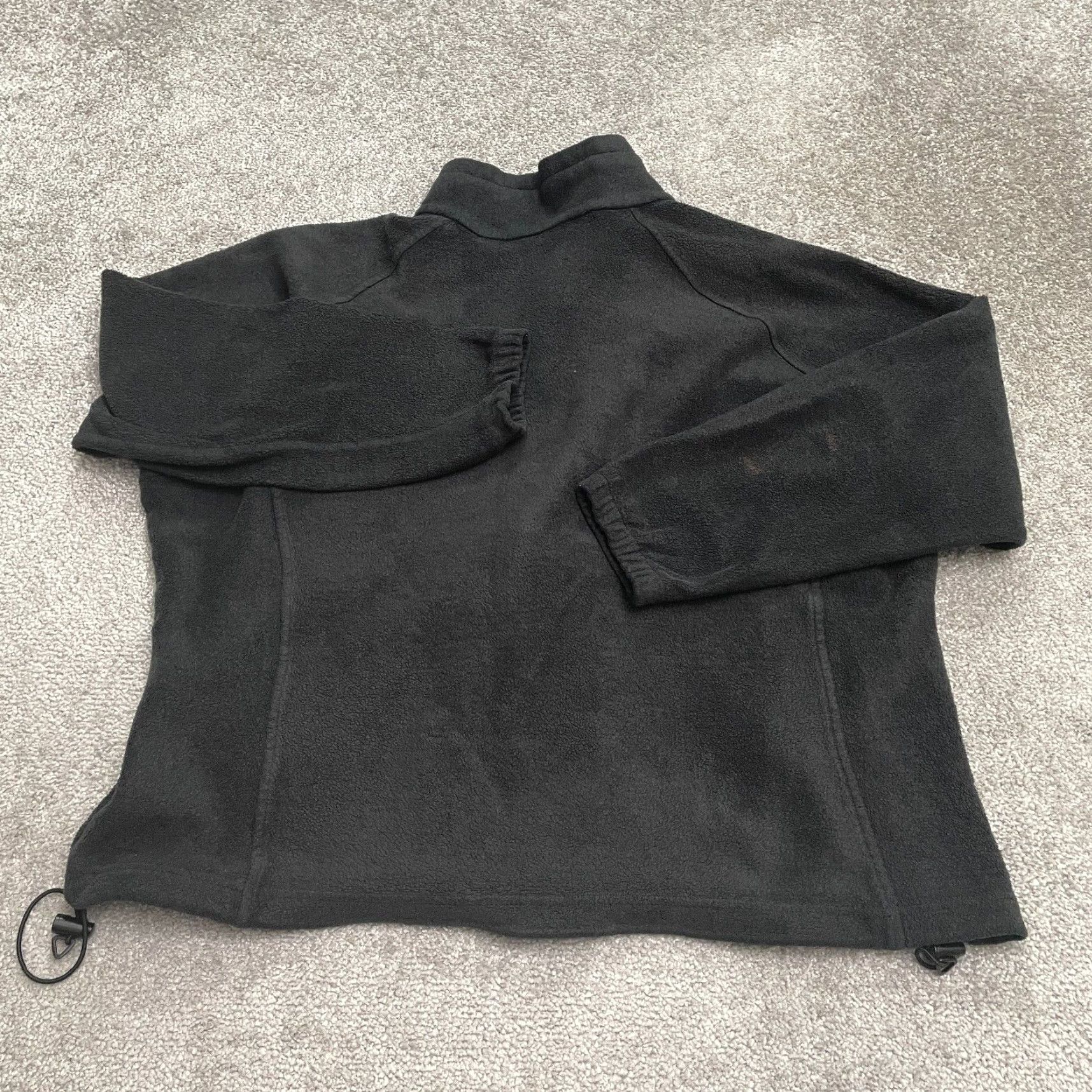 Vintage Columbia Jacket Womens 1X Benton Springs Fleece Full Zip Black Outdoor Outdoor Hiking Classic Model Benton Springs Womens 1X Black Zip Pockets Logo Size XL / US 12-14 / IT 48-50 - 2 Thumbnail