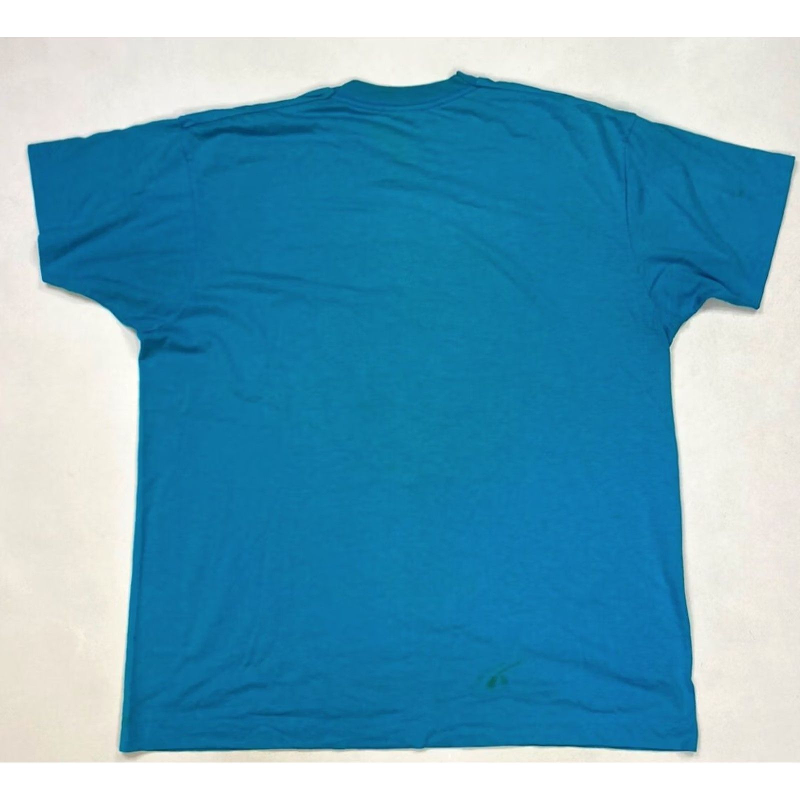 Vintage VINTAGE Screen Stars T-Shirt Florida Beach Club Graphic Crew Neck Short Sleeve XL Blue 90s USA Men Slim Size US XL / EU 56 / 4 - 7 Thumbnail