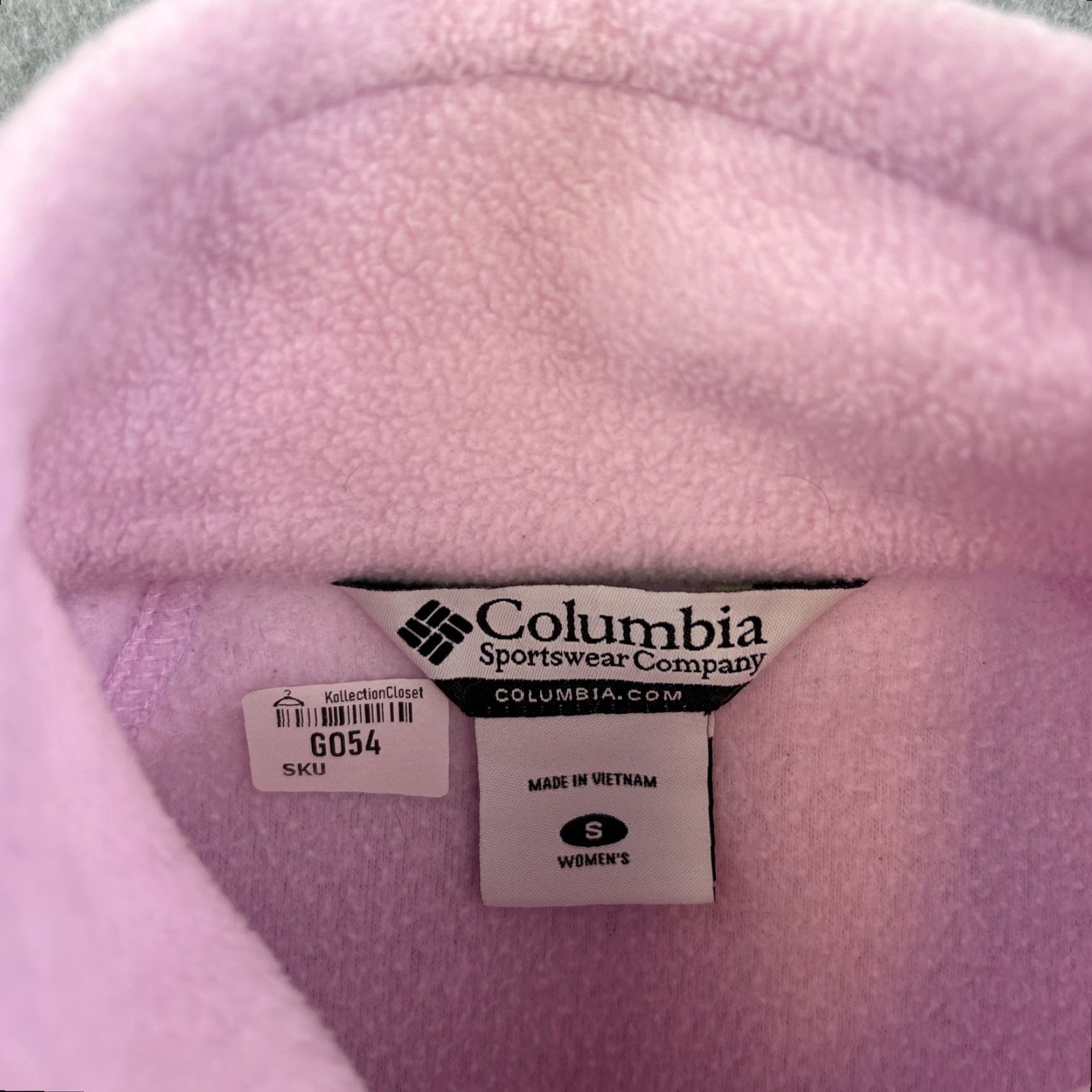 Pinko Columbia Jacket Womens Small Pink Full Zip Long Sleeve Breast Cancer Awareness Jacket Size S / US 4 / IT 40 - 5 Thumbnail