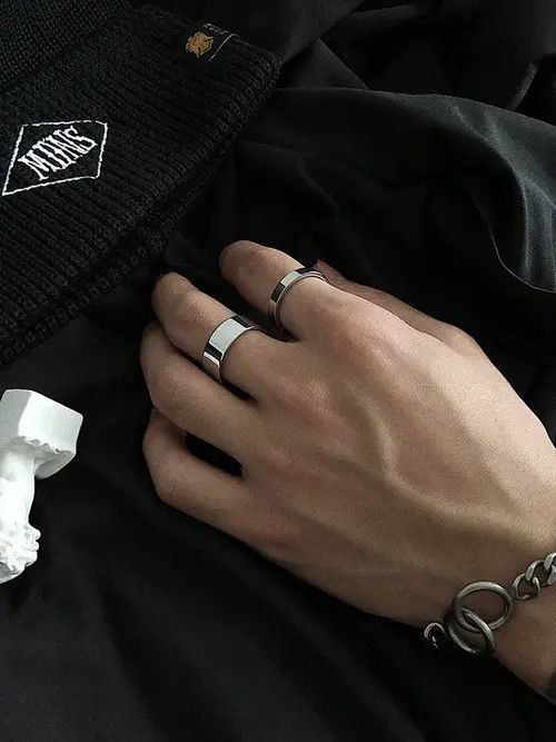 VIBE Retro punk rings Size ONE SIZE - 6 Thumbnail