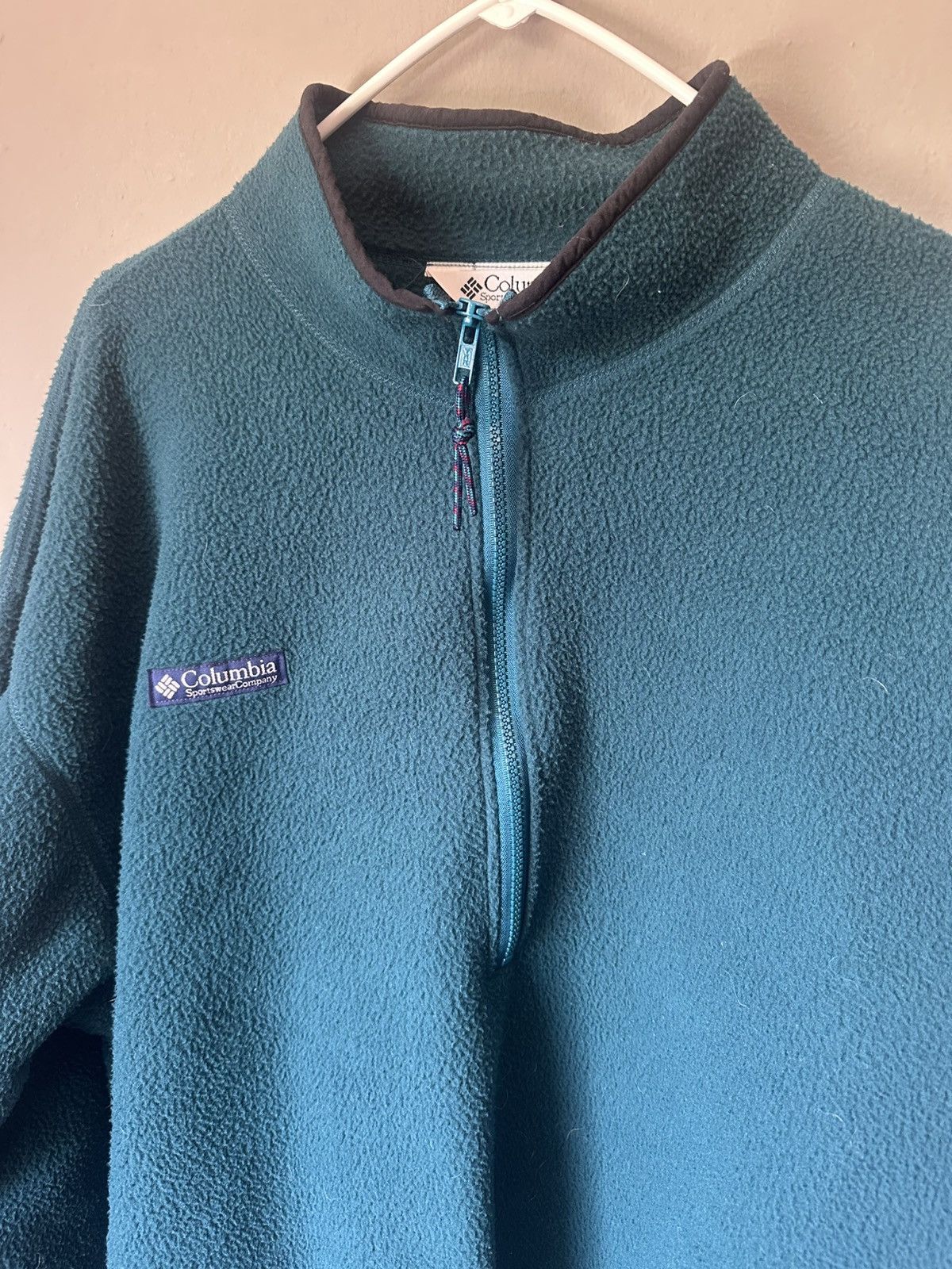 Columbia Vintage Columbia Half-Zip Sweater Size US L / EU 52-54 / 3 - 3 Thumbnail