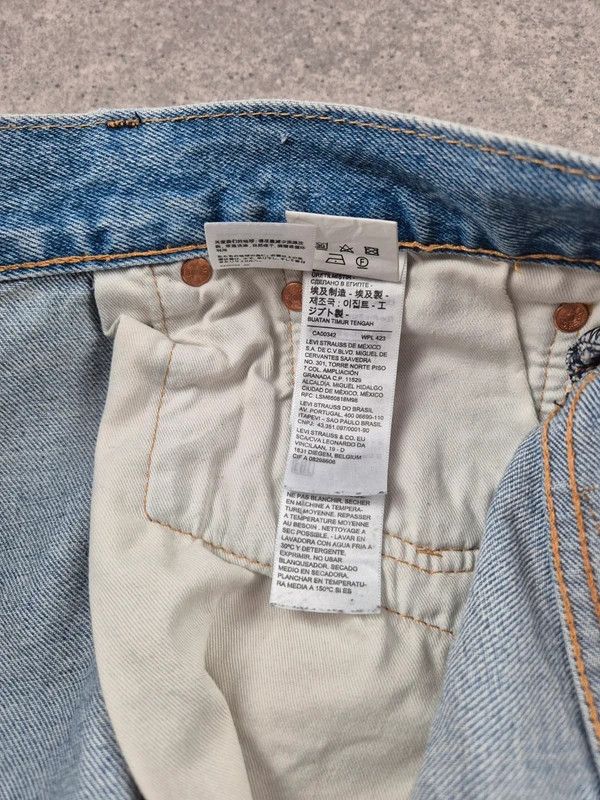 Bless Levi's Bless Men's Blue Readymade Straight Jeans Size W32 Size US 32 / EU 48 - 9 Thumbnail