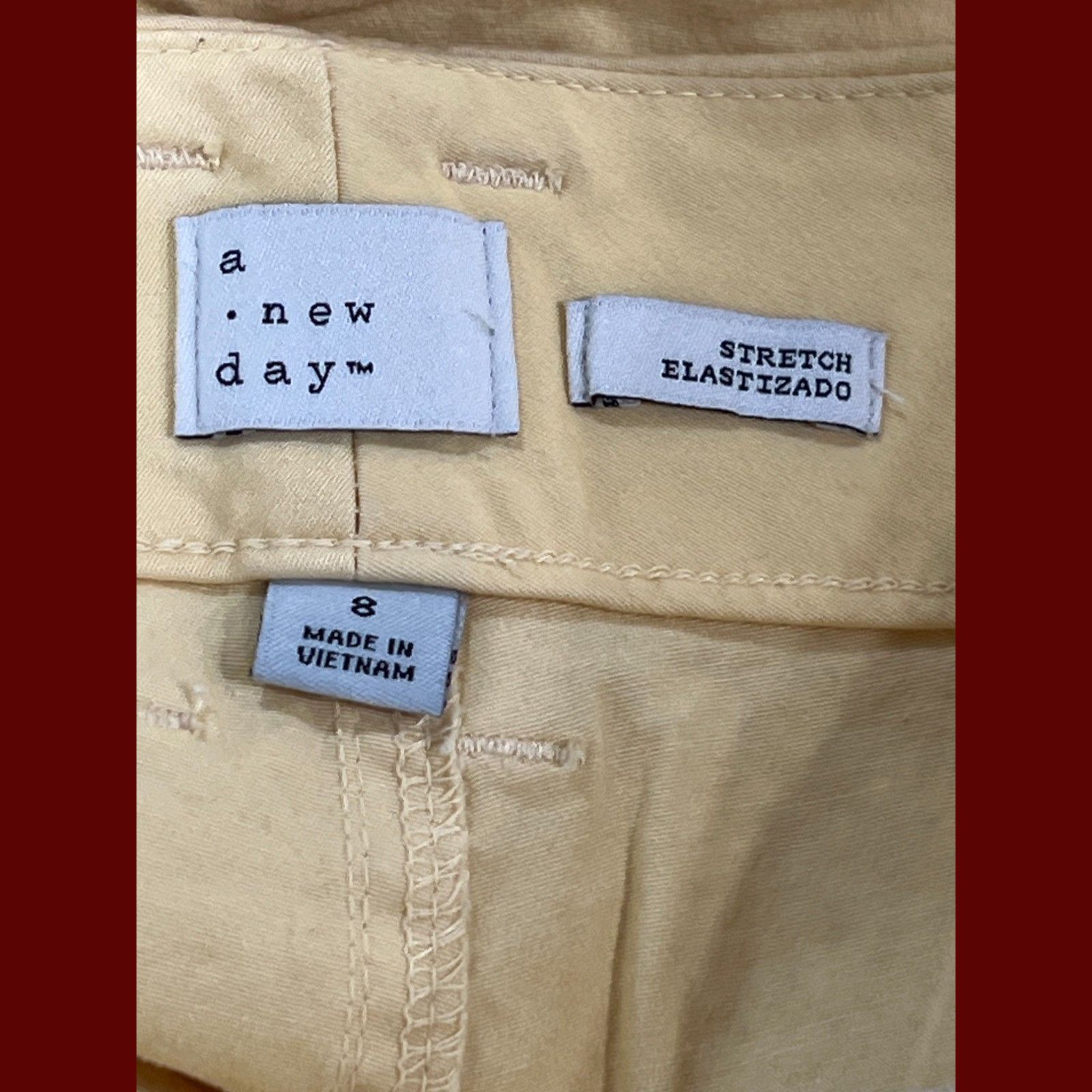 Other A New Day - Women's High Rise Straight - Leg Pants - Stretch Size 30" / US 8 / IT 44 - 8 Thumbnail