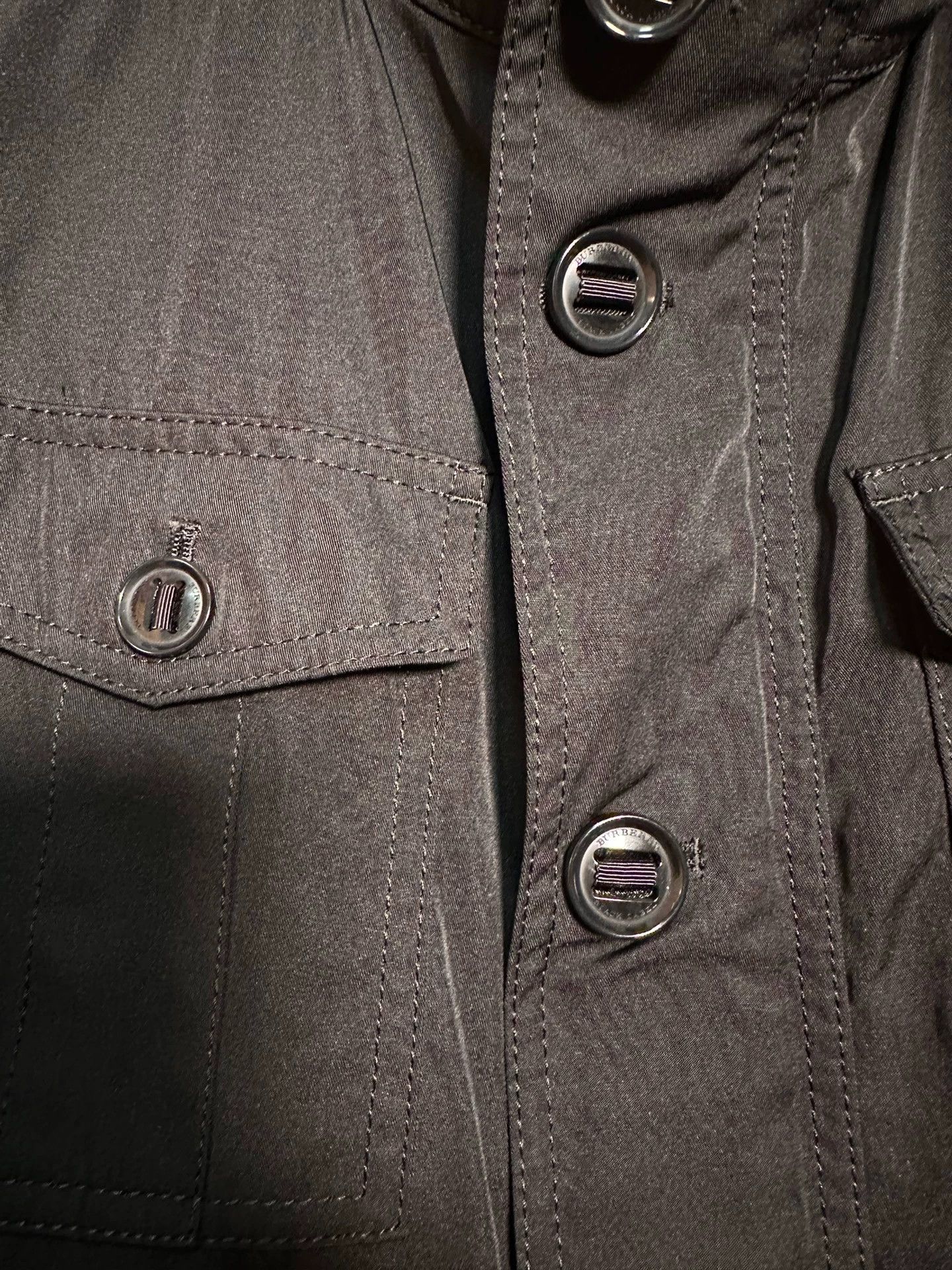 Burberry Burberry Nylon Classic Casual Workwear Jacket M Black Size US M / EU 48-50 / 2 - 4 Thumbnail