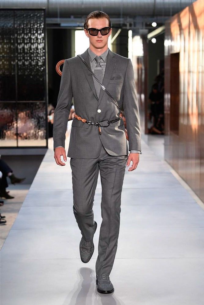 Burberry Burberry SS19 Runway Blazer Size 50R - 2 Thumbnail