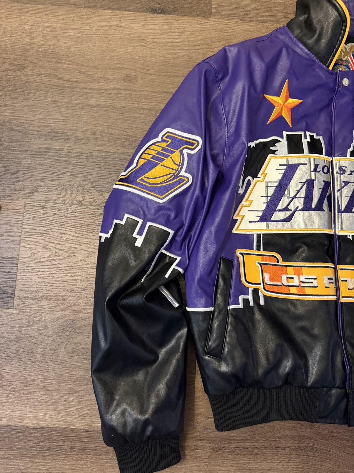 Jeff Hamilton LA Lakers Skyline Jacket by Jeff Hamilton Size US M / EU 48-50 / 2 - 6 Thumbnail