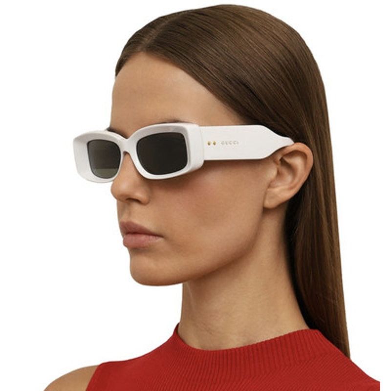 Gucci NEW Gucci Sunglasses GG1528S 004 Light Blue Gray Women Size ONE SIZE - 2 Thumbnail