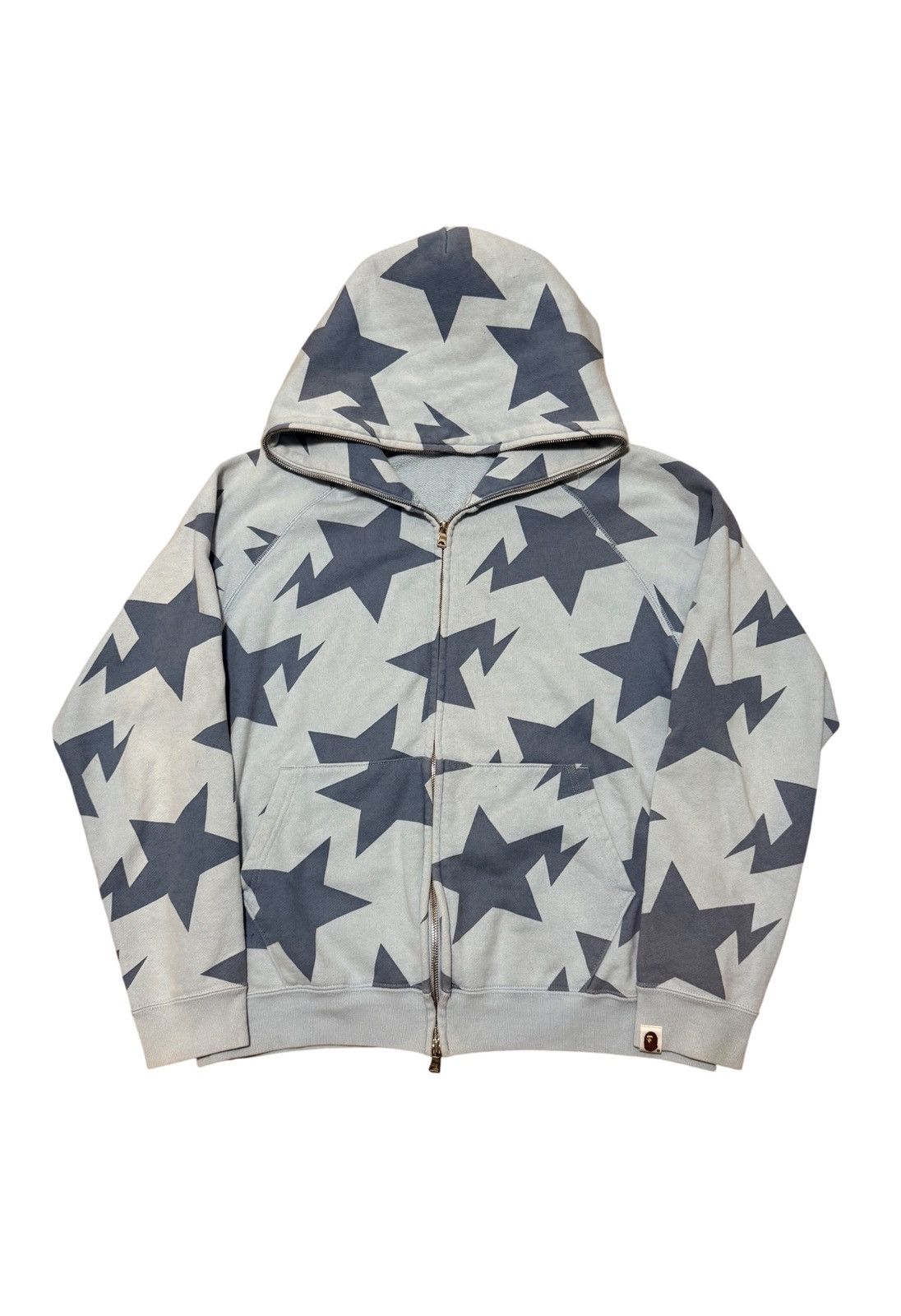 Bape Bapesta Star Zip Up in Blue Size US S / EU 44-46 / 1 - 1 Thumbnail