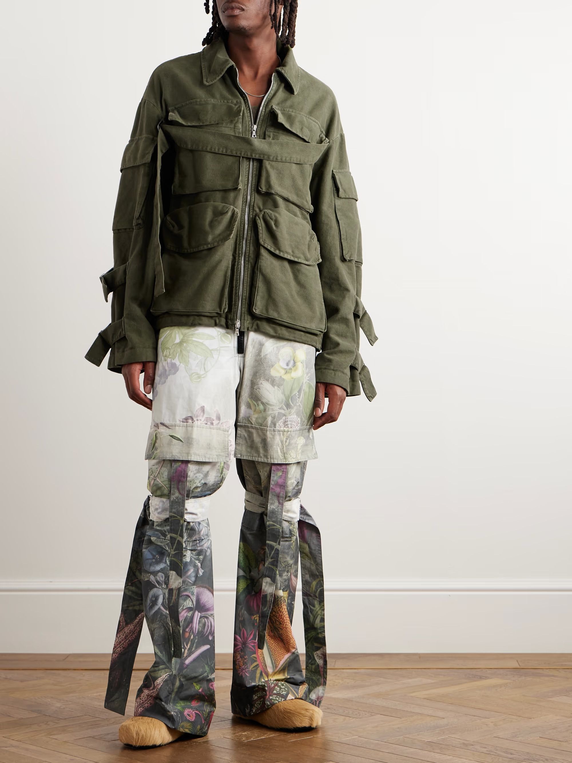 dries van noten Overdyed cargo jacket 【公式通販】