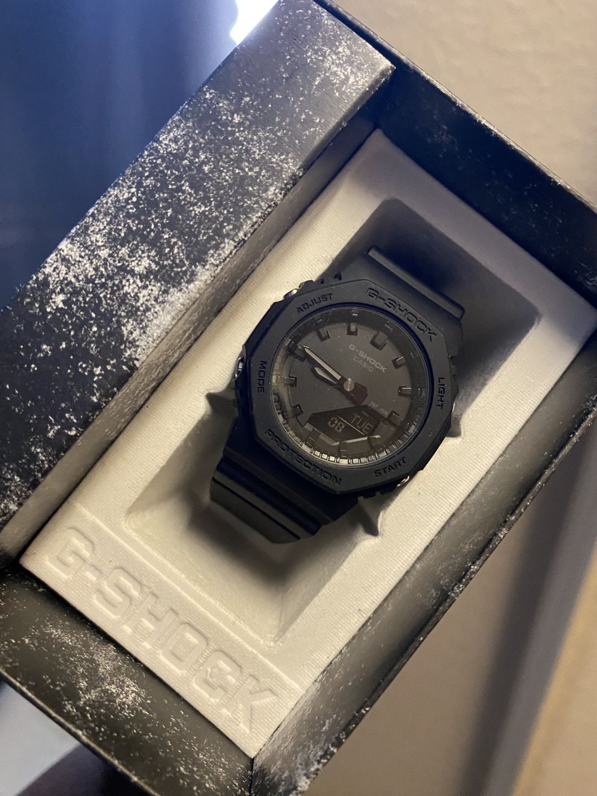 G Shock Black Matte G Shock Watch Size ONE SIZE - 1 Thumbnail