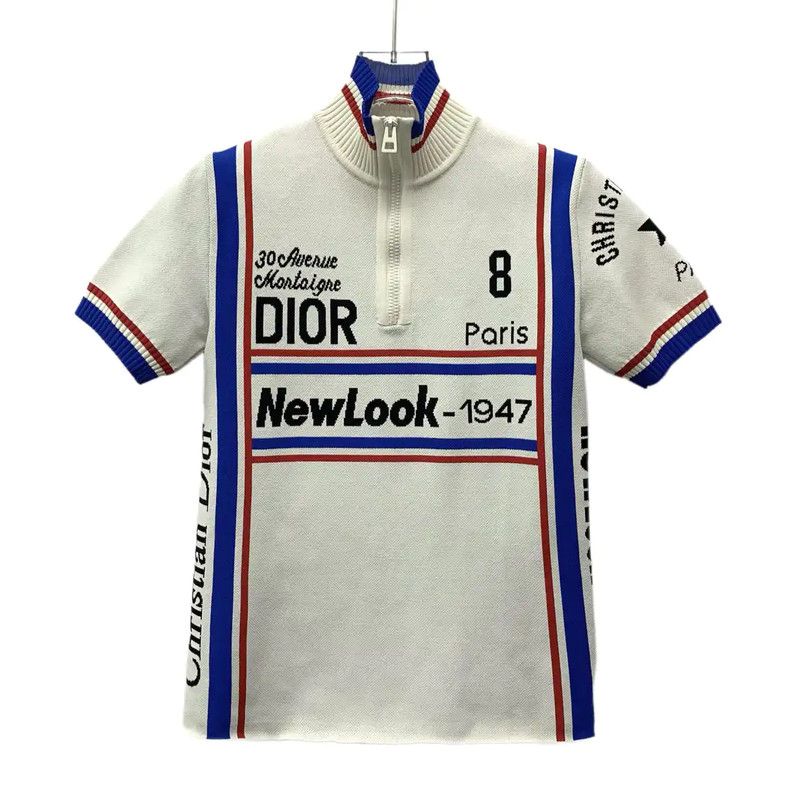 Dior Dior White Pullover with NewLook Graphic 0089 Size XS / US 0-2 / IT 36-38 - 1 Thumbnail