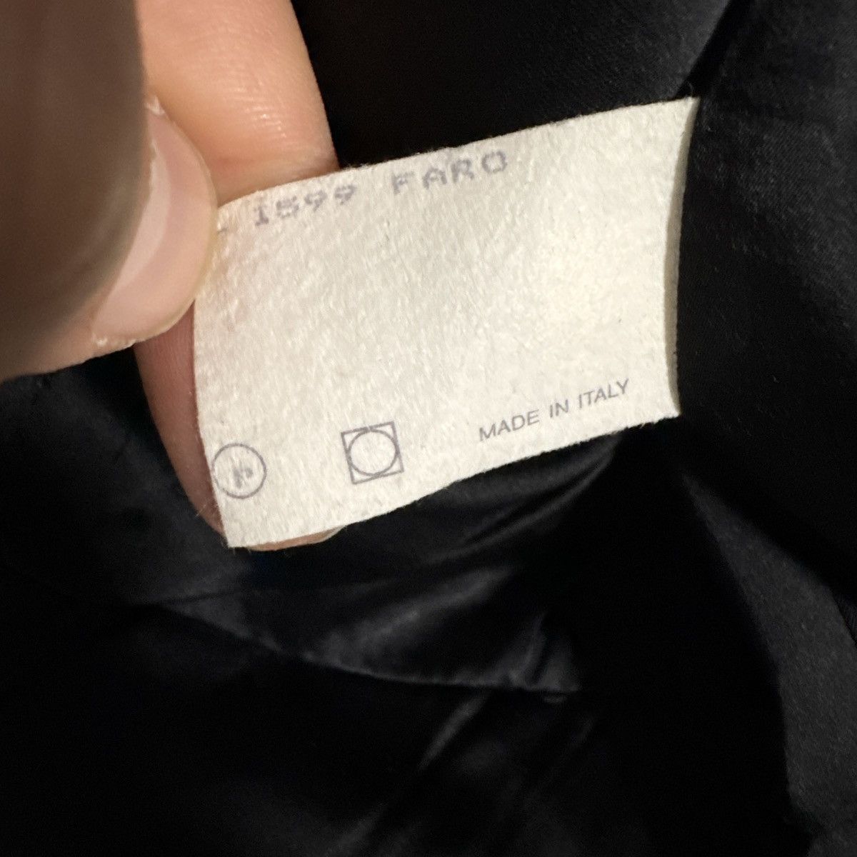 Dolce & Gabbana Dolce & Gabbana 1990s Cropped Biker Jacket Black Blazer Size L / US 10 / IT 46 - 3 Thumbnail