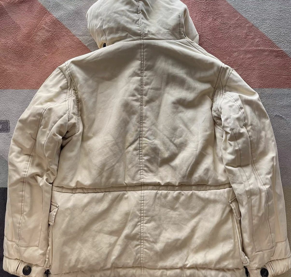 Polo Ralph Lauren Polo Ralph Lauren Cotton Linen Heavy Padded Jacket K22 Size US S / EU 44-46 / 1 - 5 Thumbnail