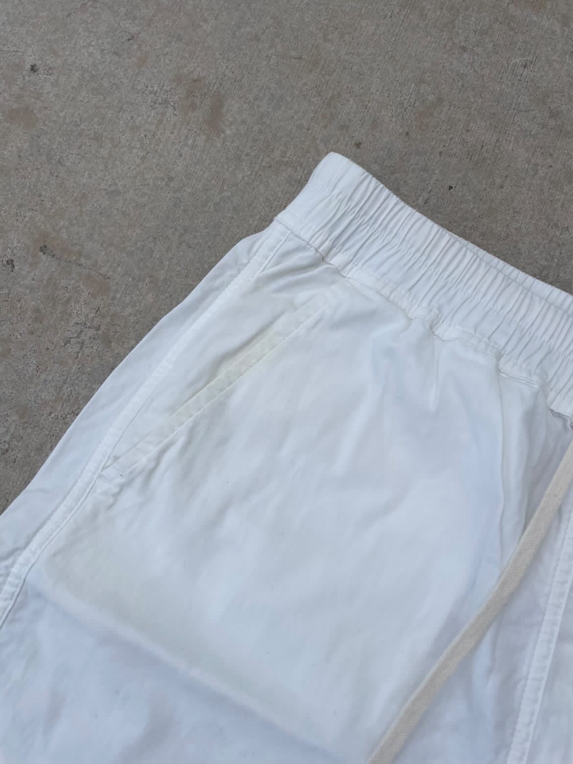 Rick Owens Drkshdw Rick Owens Sombra Obscura White Pants Size US 30 / EU 46 - 3 Thumbnail