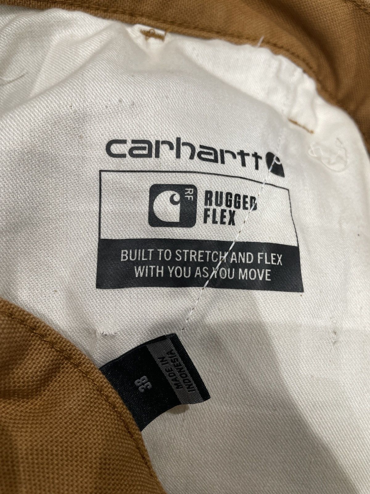 Carhartt CARHARTT CARPENTER RUGGED FLEX DUCK DOUBLE-FRONT DUNGAREE Size US 38 / EU 54 - 6 Thumbnail