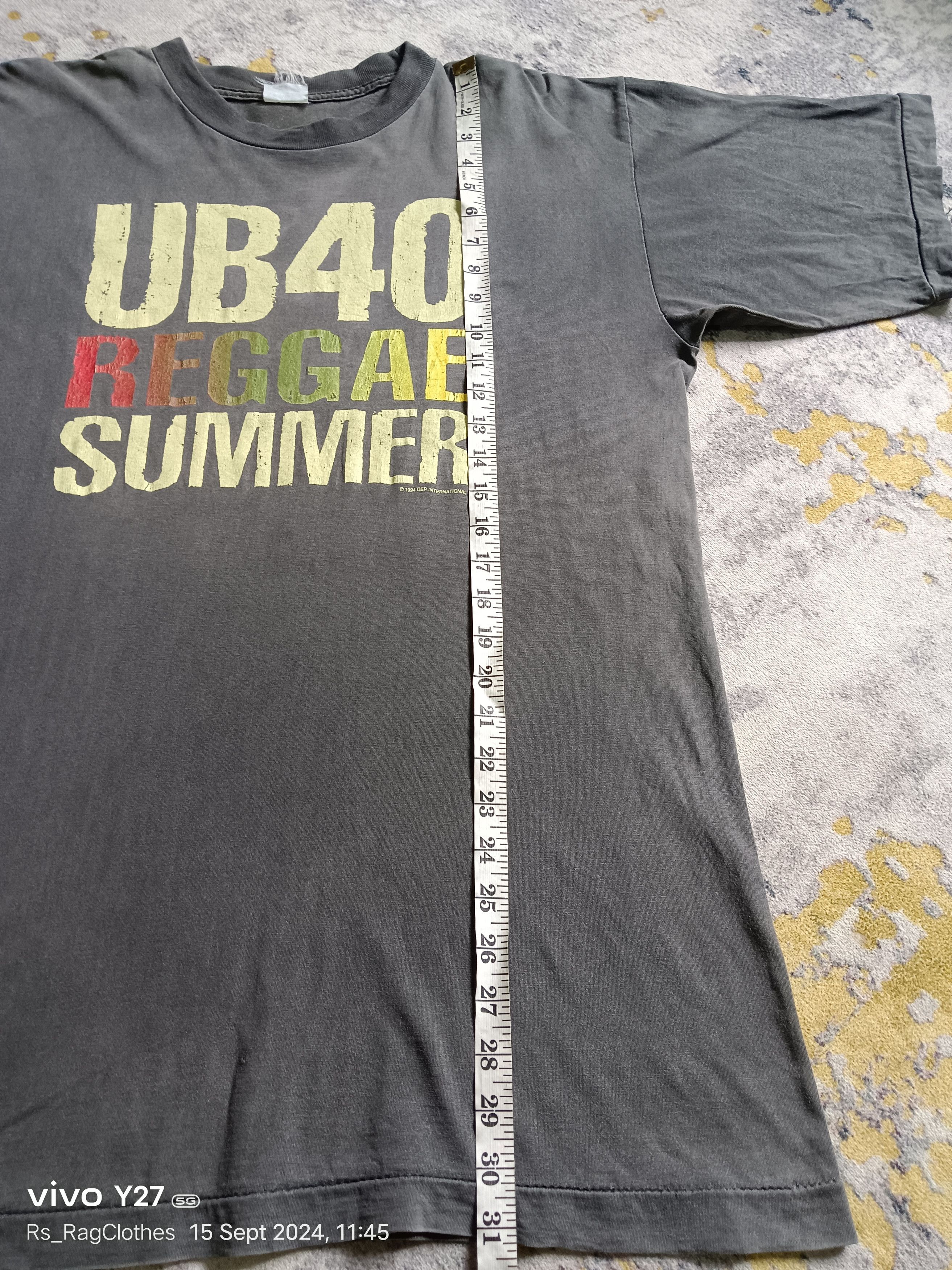 Band Tees × Vintage VINTAGE UB40 REGGAE SUMMER TOUR Size US XL / EU 56 / 4 - 6 Thumbnail