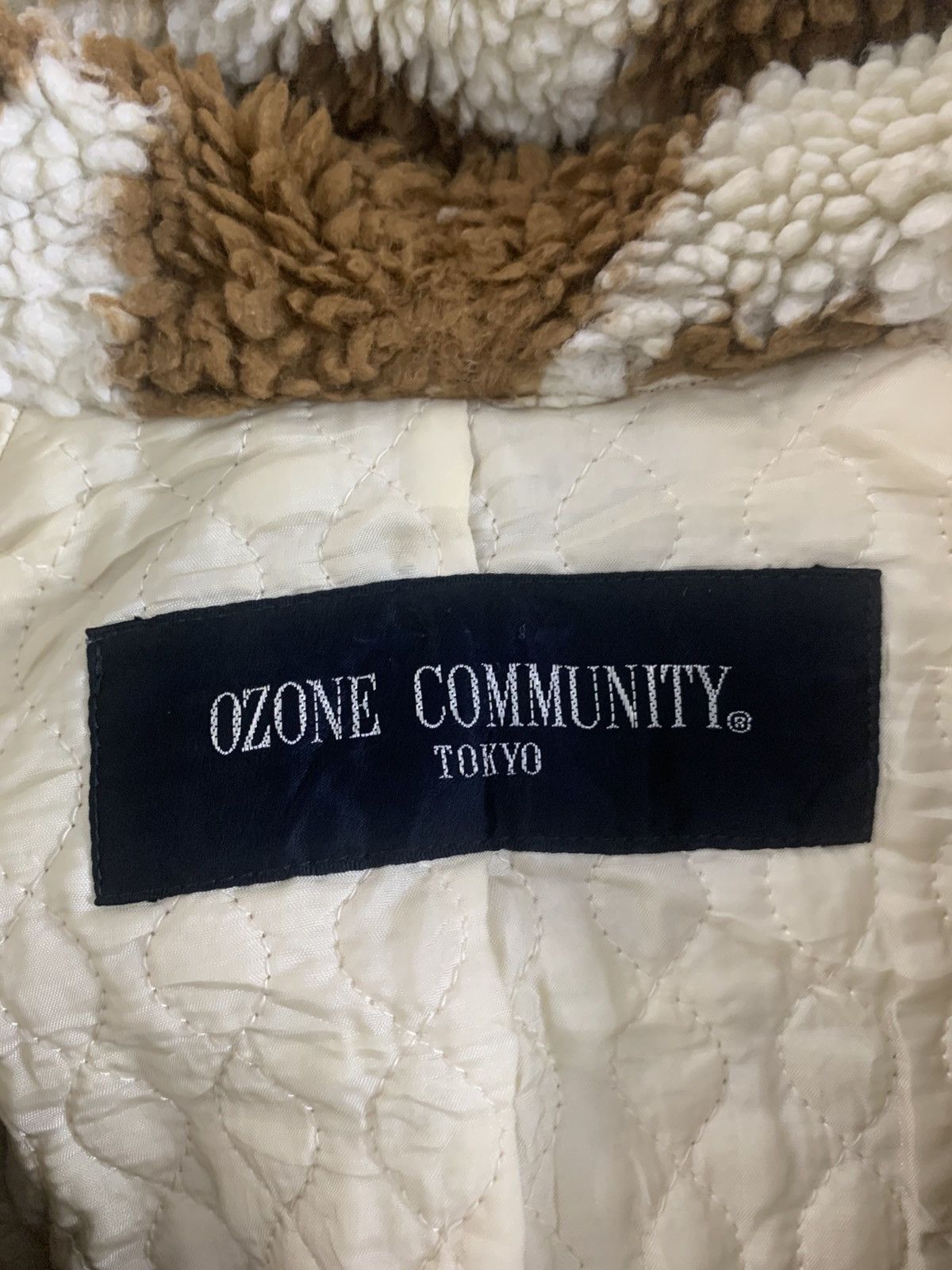 Japanese Brand Ozone Community Japanese Brand Sherpa Long Jacket Size US S / EU 44-46 / 1 - 8 Thumbnail