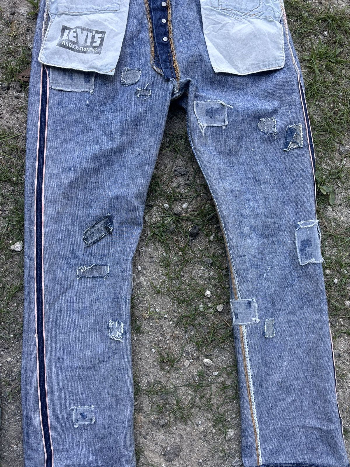 Levi's Levis 501xx (LVC) Made In USA Selvedge Jeans Size US 36 / EU 52 - 15 Thumbnail