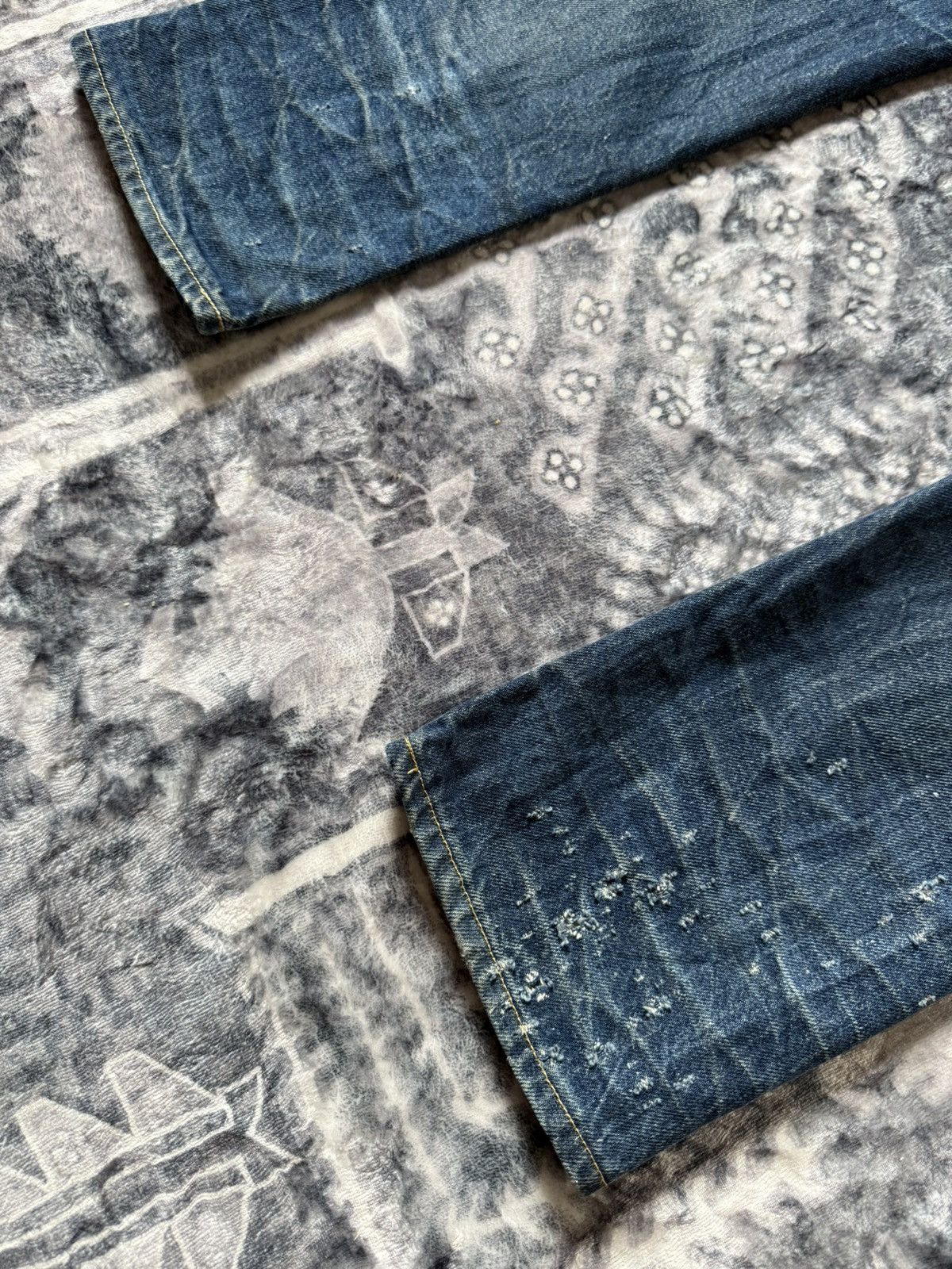 G-Star G Star Raw Distressed Radar Slim Stacked Jeans Size US 28 / EU 44 - 15 Thumbnail