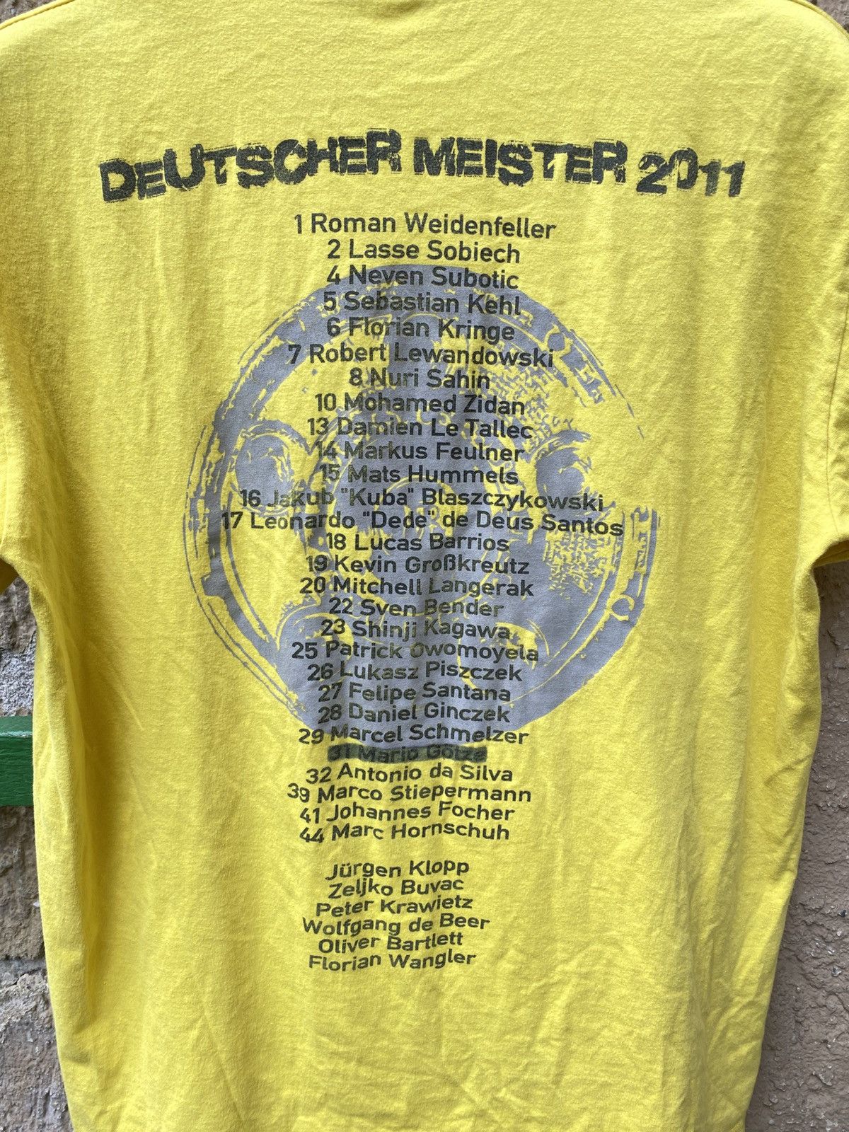 Vintage Borussia Dortmund 2011 Champion Shirt Jersey PSG Milan Real Size US M / EU 48-50 / 2 - 4 Thumbnail