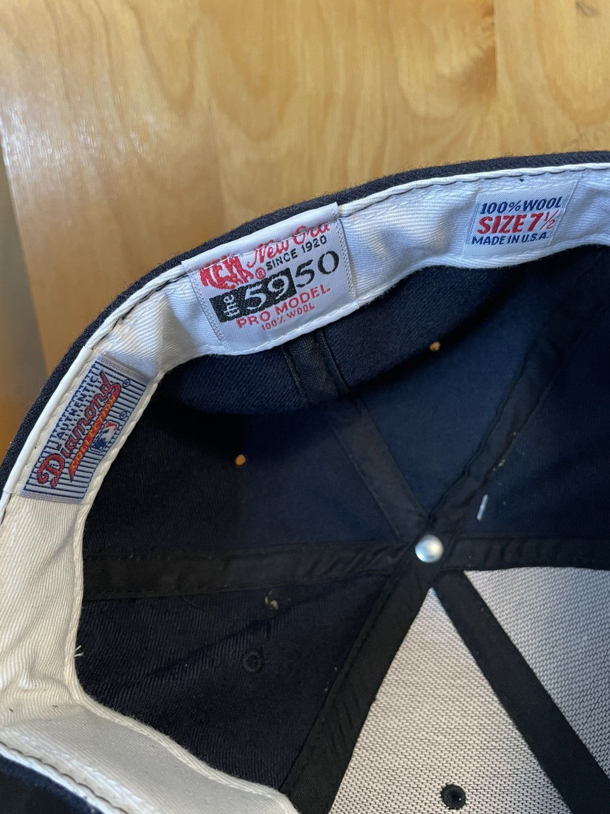 New Era New Era Diamond Collection Angels Fitted Hat Size 7 1/2 MLB Size ONE SIZE - 10 Thumbnail