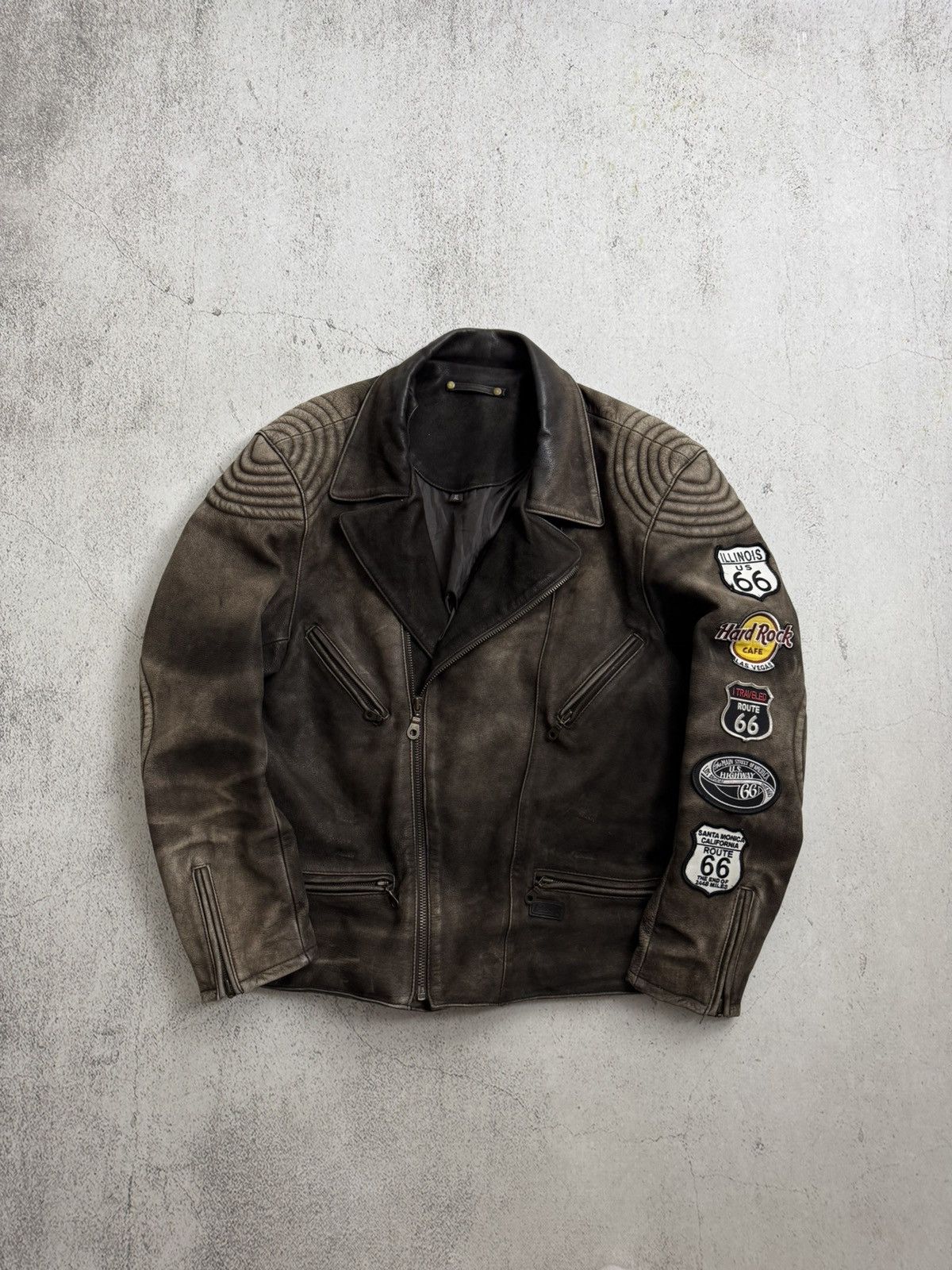 Genuine Leather Polo Motorcycles Vintage Leather Jacket Size US L / EU 52-54 / 3 - 2 Thumbnail