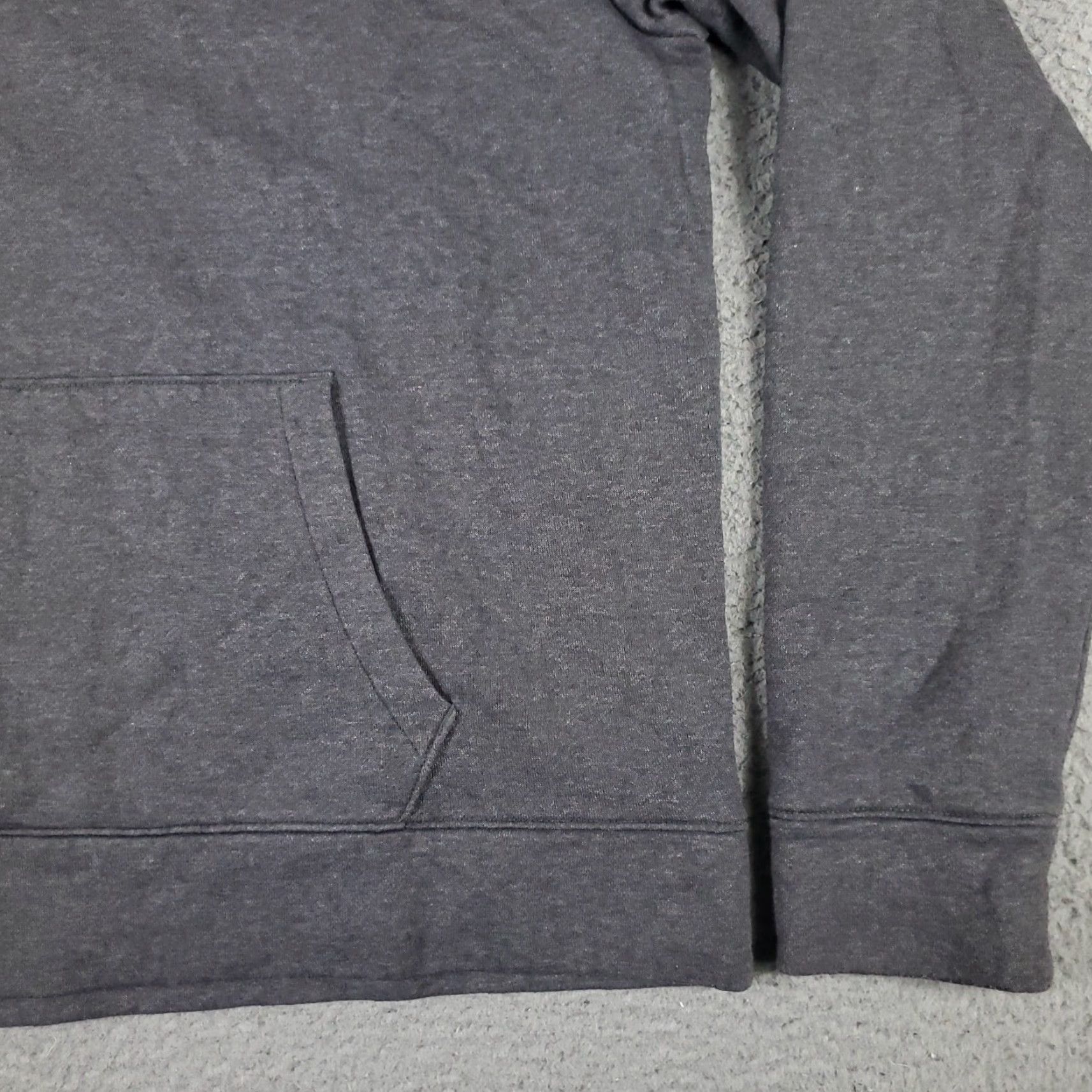Reebok Reebok Hoodie Mens XL Gray Casual Pullover Fleece Sweatshirt Classic Sports Size US XL / EU 56 / 4 - 5 Thumbnail