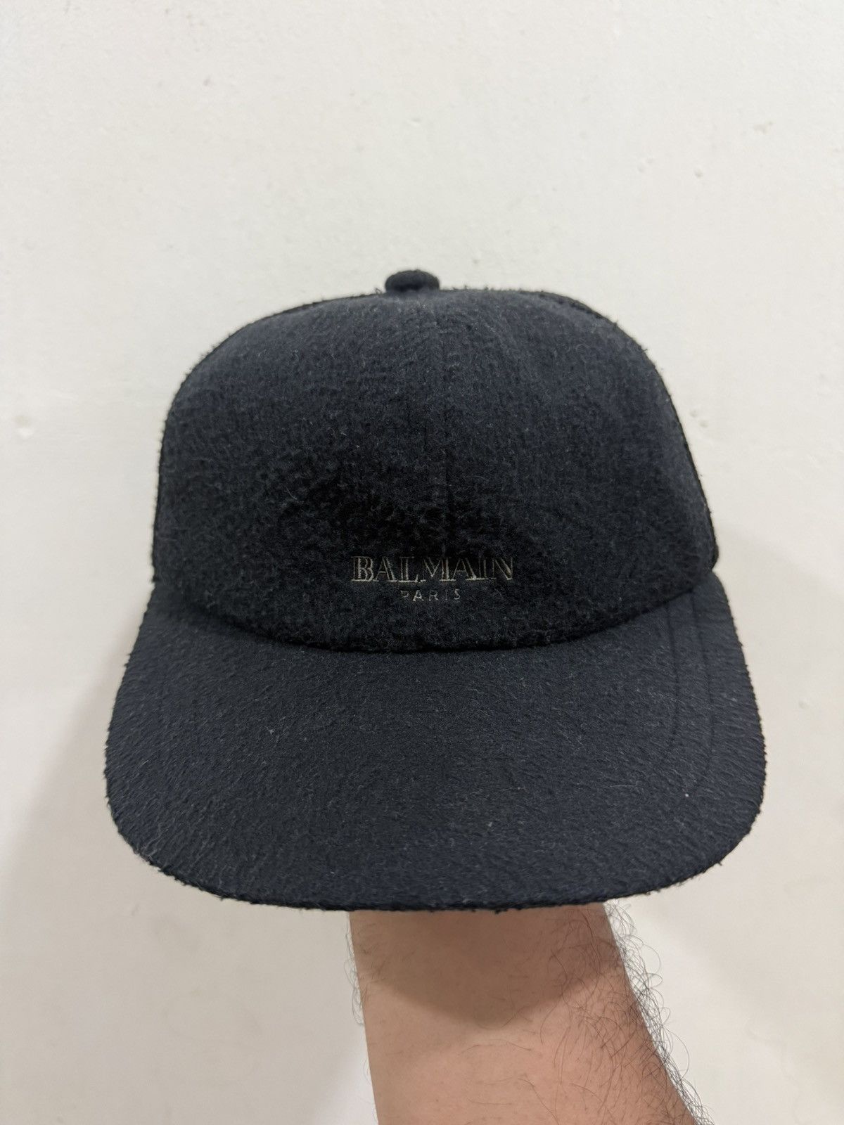 Balmain VTG Balmain Paris Trucker Hat Size ONE SIZE - 1 Thumbnail