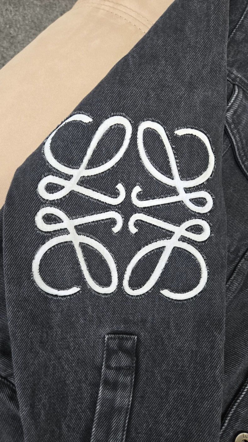 Loewe LOEWE Turn down single row snap loose jeans jacket Size US S / EU 44-46 / 1 - 4 Thumbnail