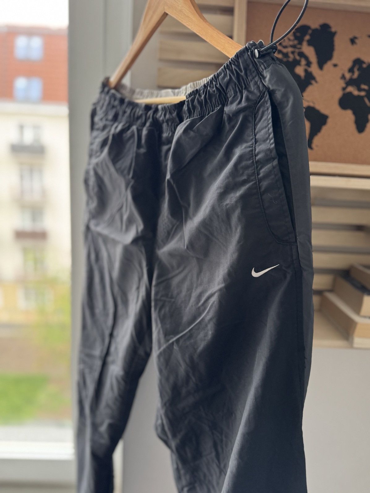 Nike × Vintage Nike Shox Drill Sweatpants Vintage Size US 34 / EU 50 - 3 Thumbnail