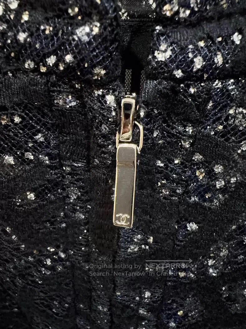 Chanel Chanel 21B lace glitter jacket Size XS / US 0-2 / IT 36-38 - 2 Thumbnail